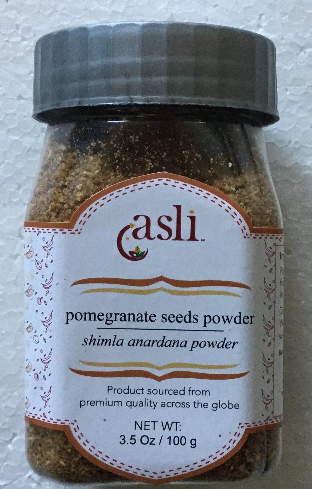 Asli Pomegranate Seeds (Shimla Anardana) Powder - 100g., 3.5oz