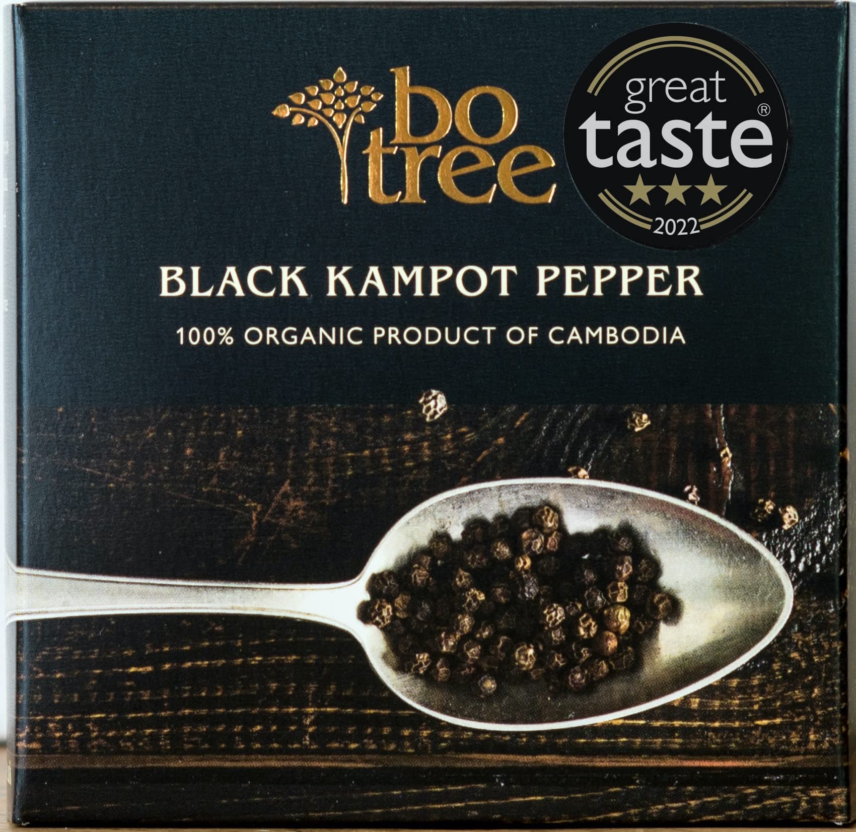 Bo Tree Black Kampot Pepper 90g