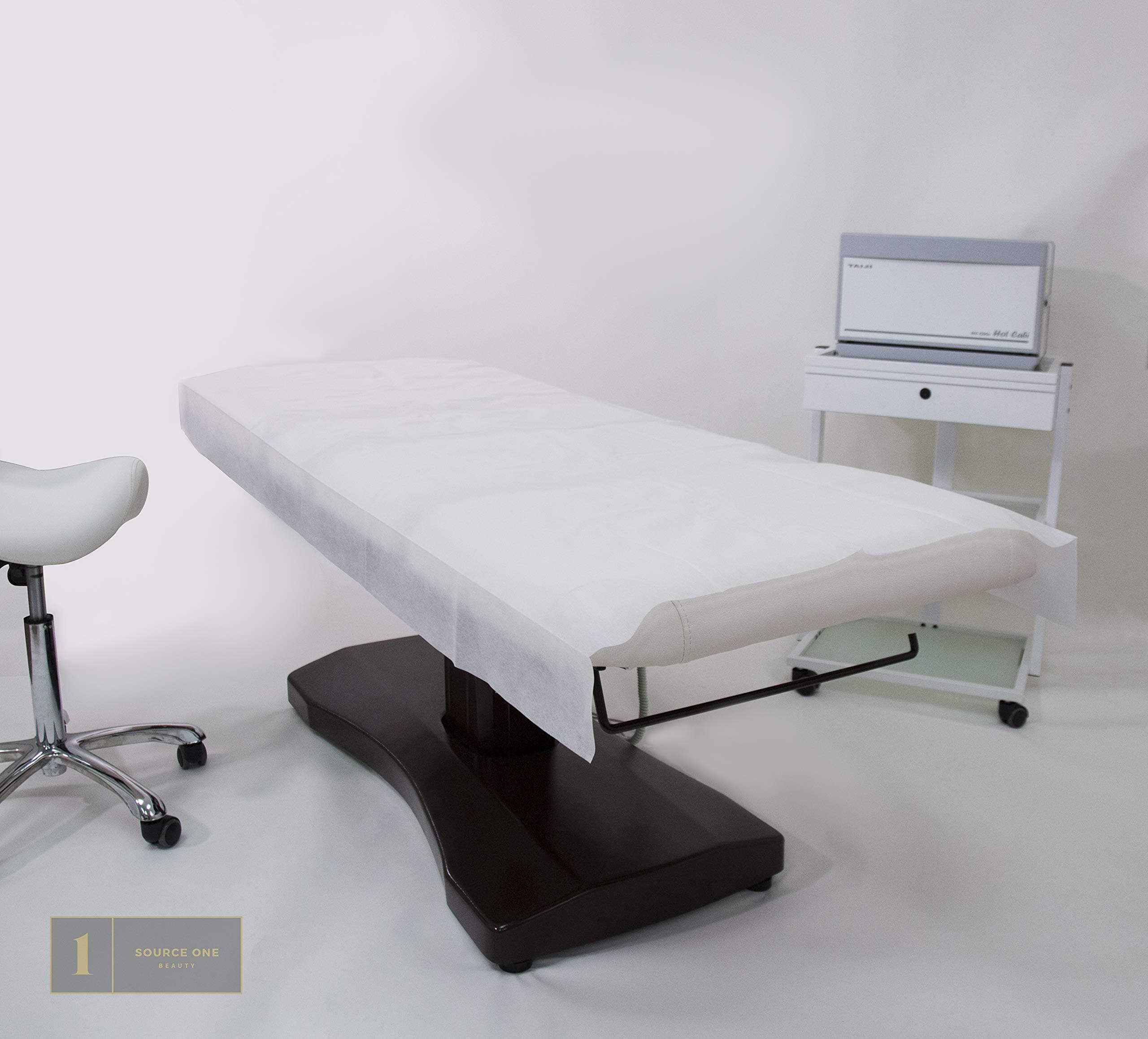 80 Disposable Bed Sheets for Massage Facial Waxing and Body Treatments 78" x 40" non-woven material