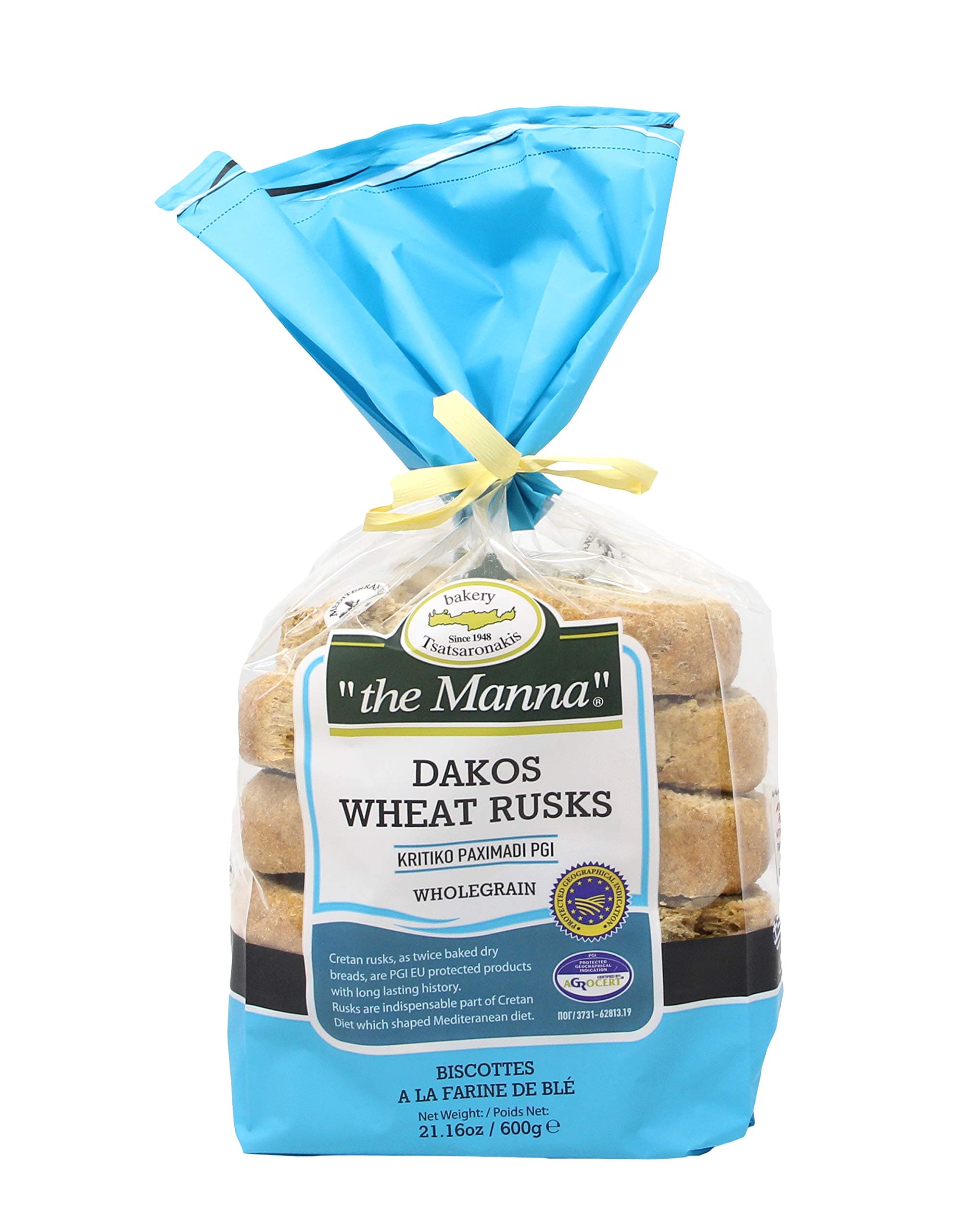 Tsatsaronakis Whole Grain Wheat Rusks, 21.16 oz