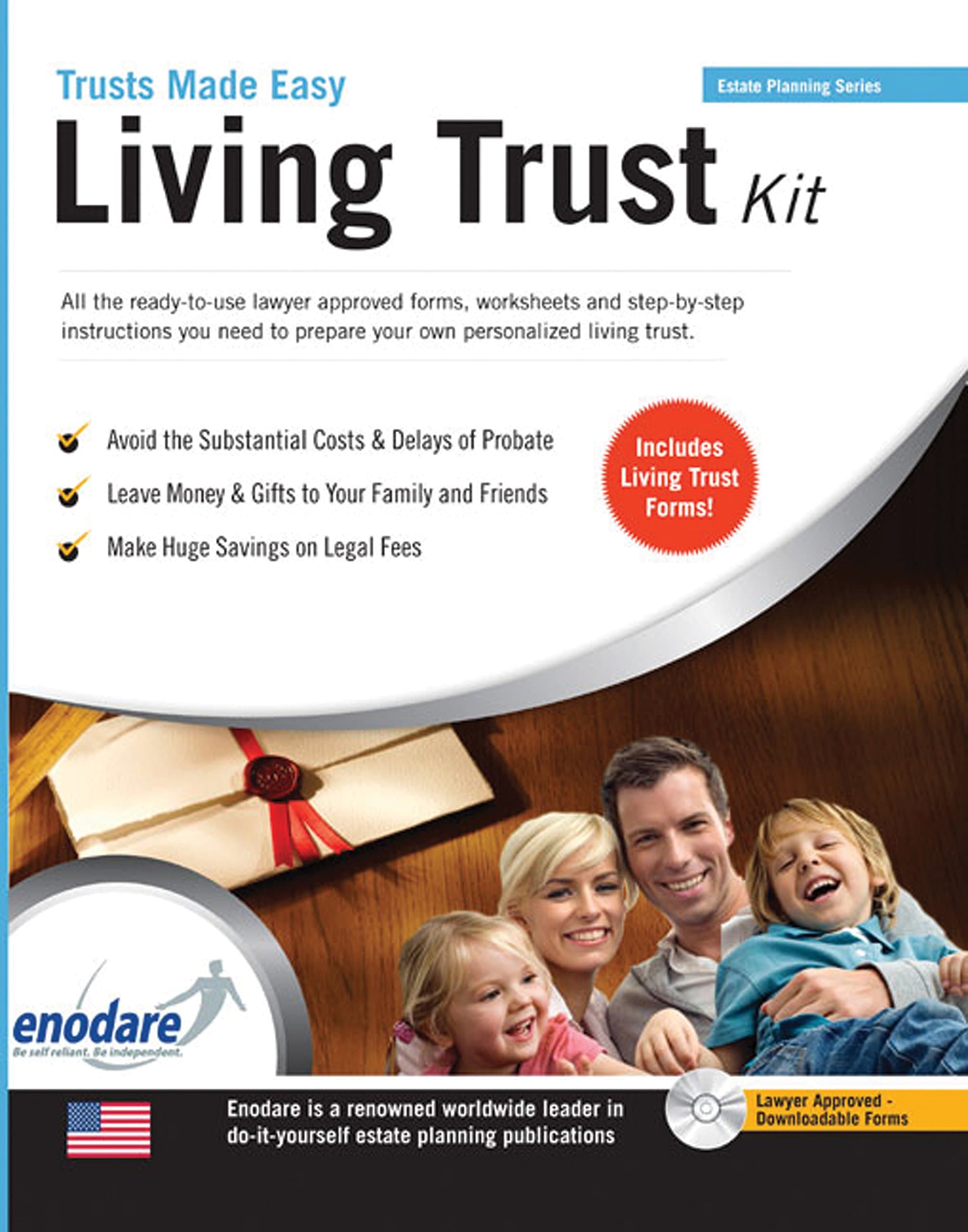 Living Trust Kit Paperback – March 1, 2014