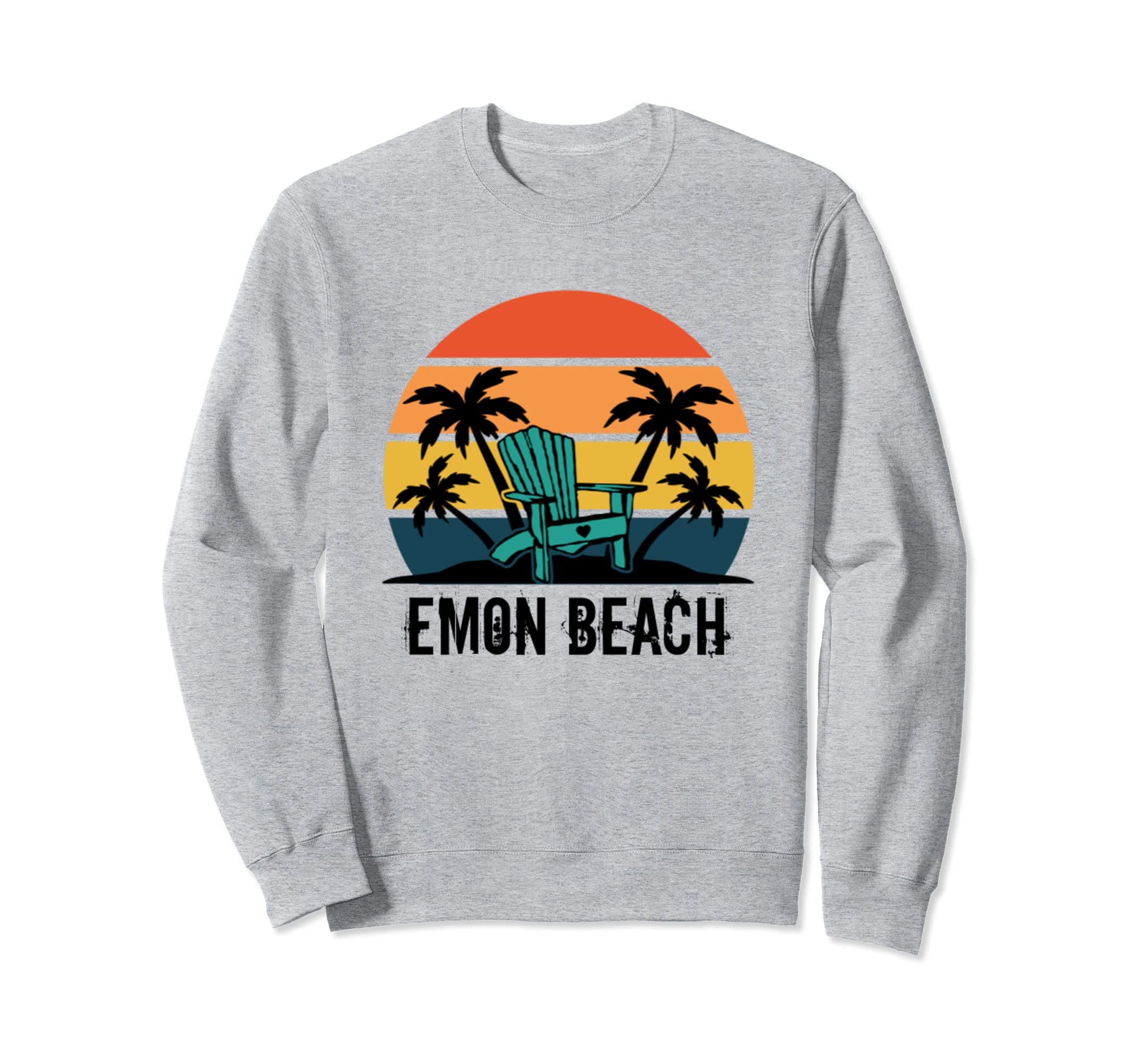 Emon Beach Kwajalein Marshall Islands Kwaj Diving Chair Sweatshirt