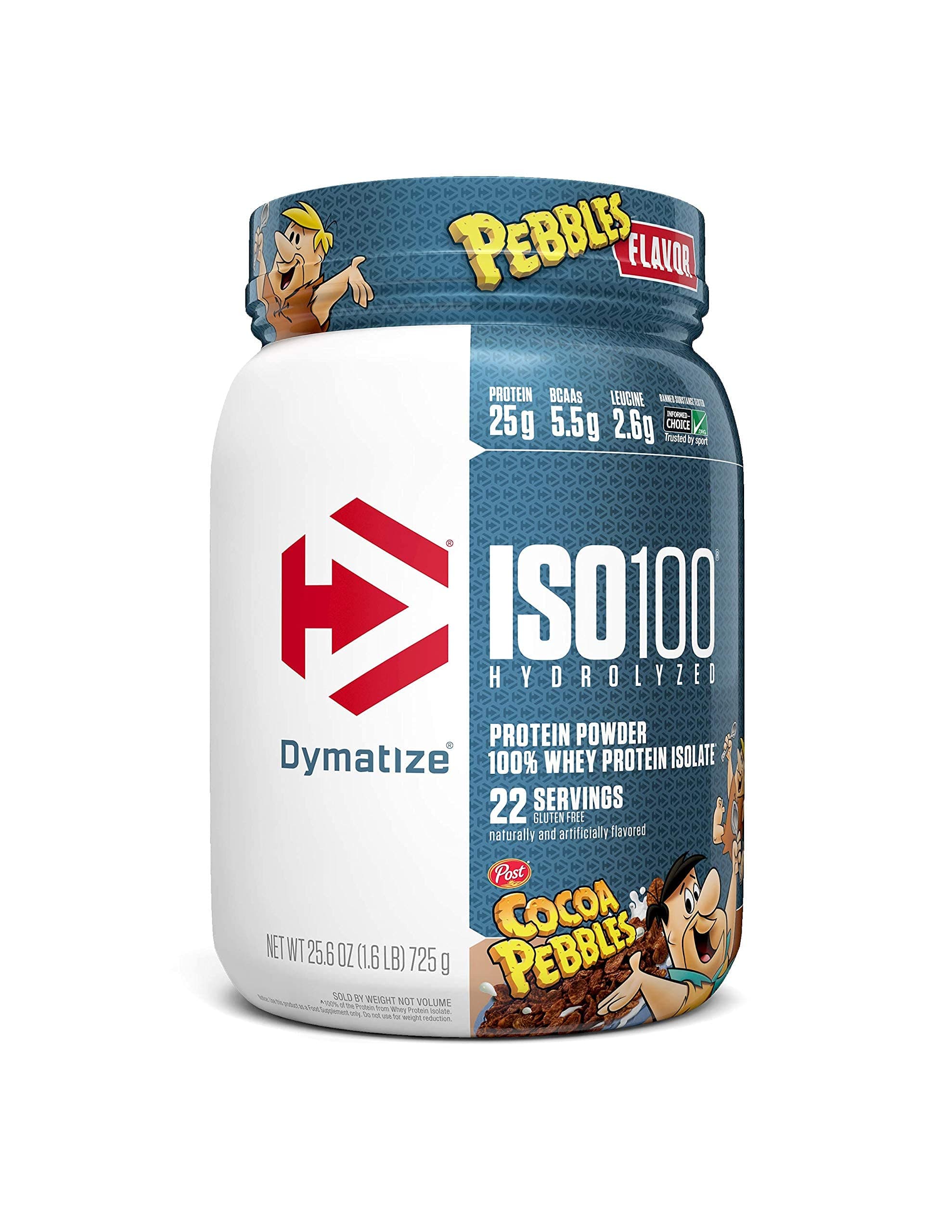 ISO100 Hydrolyzed 100 Whey Protein Isolate Cocoa Pebbles (1.4 Lbs. / 20 Servings)