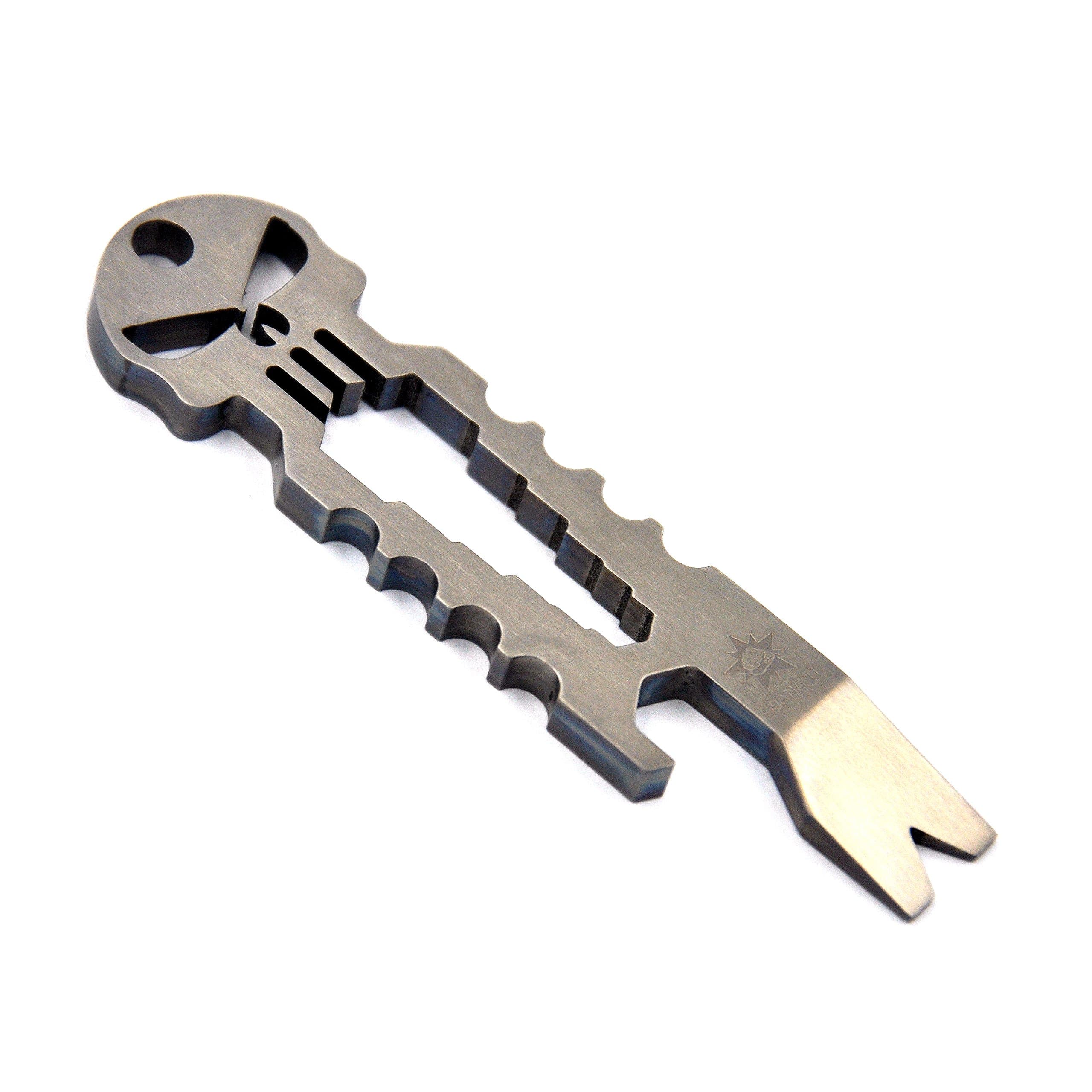 BANG TI Titanium EDC Pry Bar with Bottle Opener Function (PunisherPB)