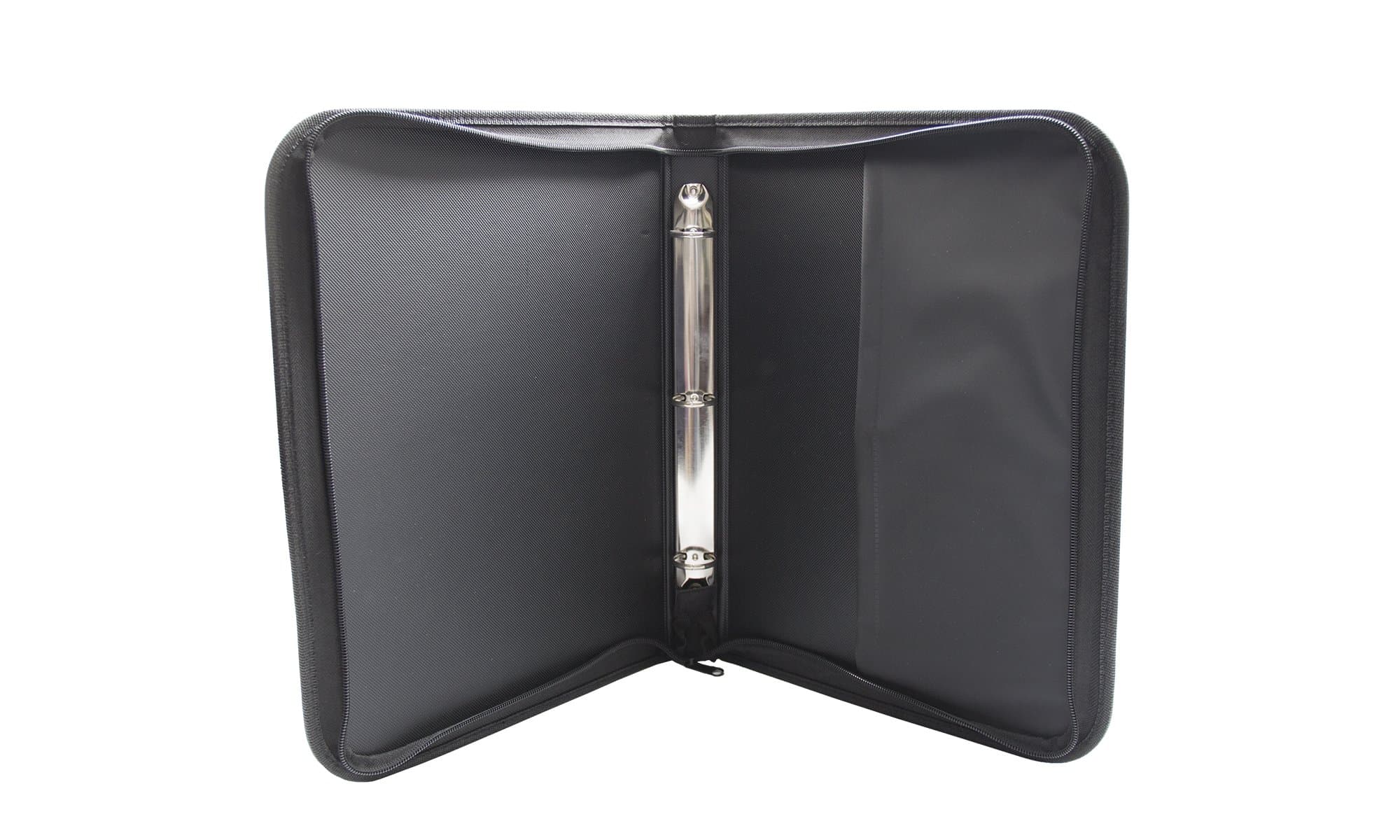 MeMyArt HIGH QUALITY PORTFOLIO RING-BINDER FOLDER/CASE - A3 BLACK- EXTRA STRONG AND FIRM!