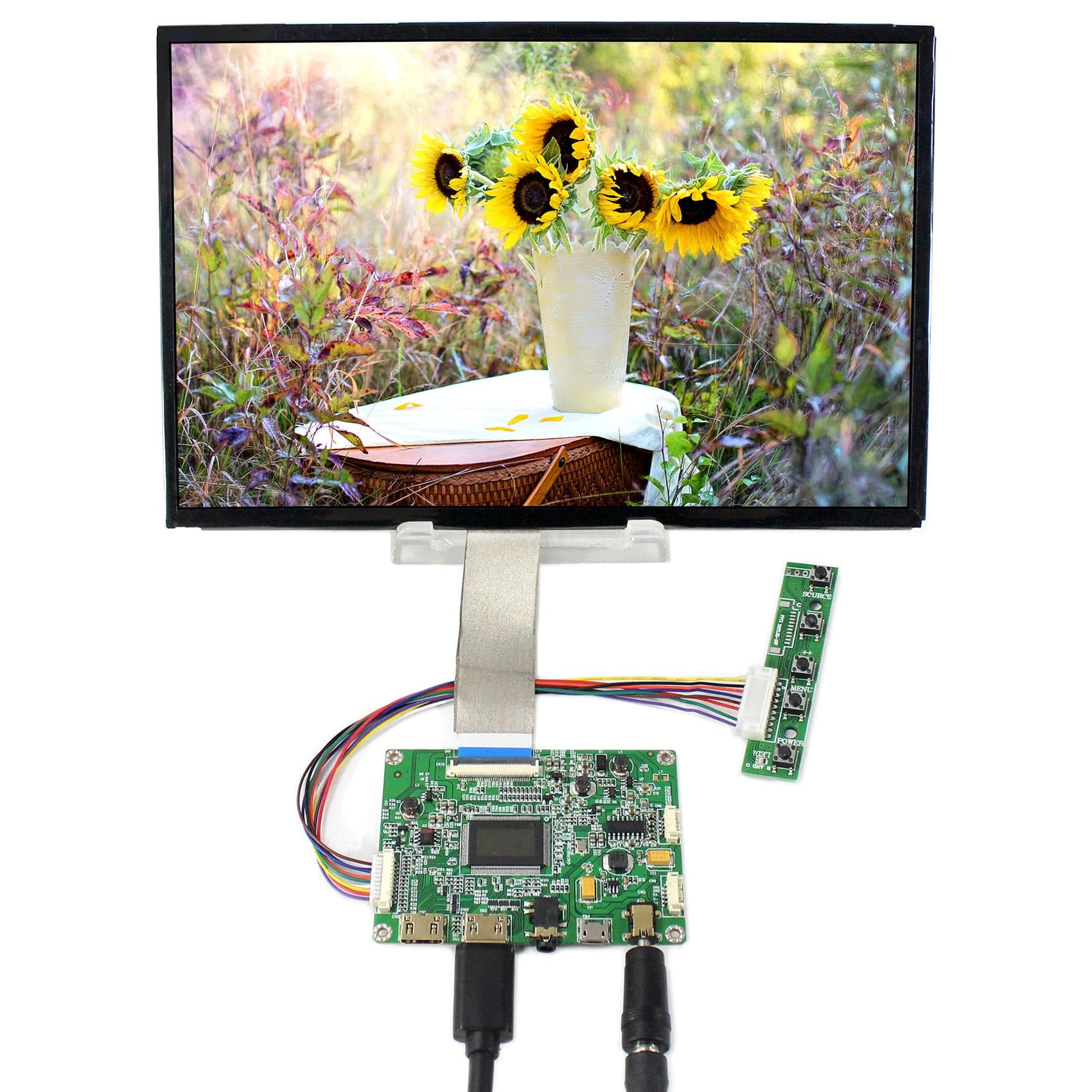 HDMI LCD Controller Board with 10.1" VVX10T025J00 2560X1600 IPS LCD Screen