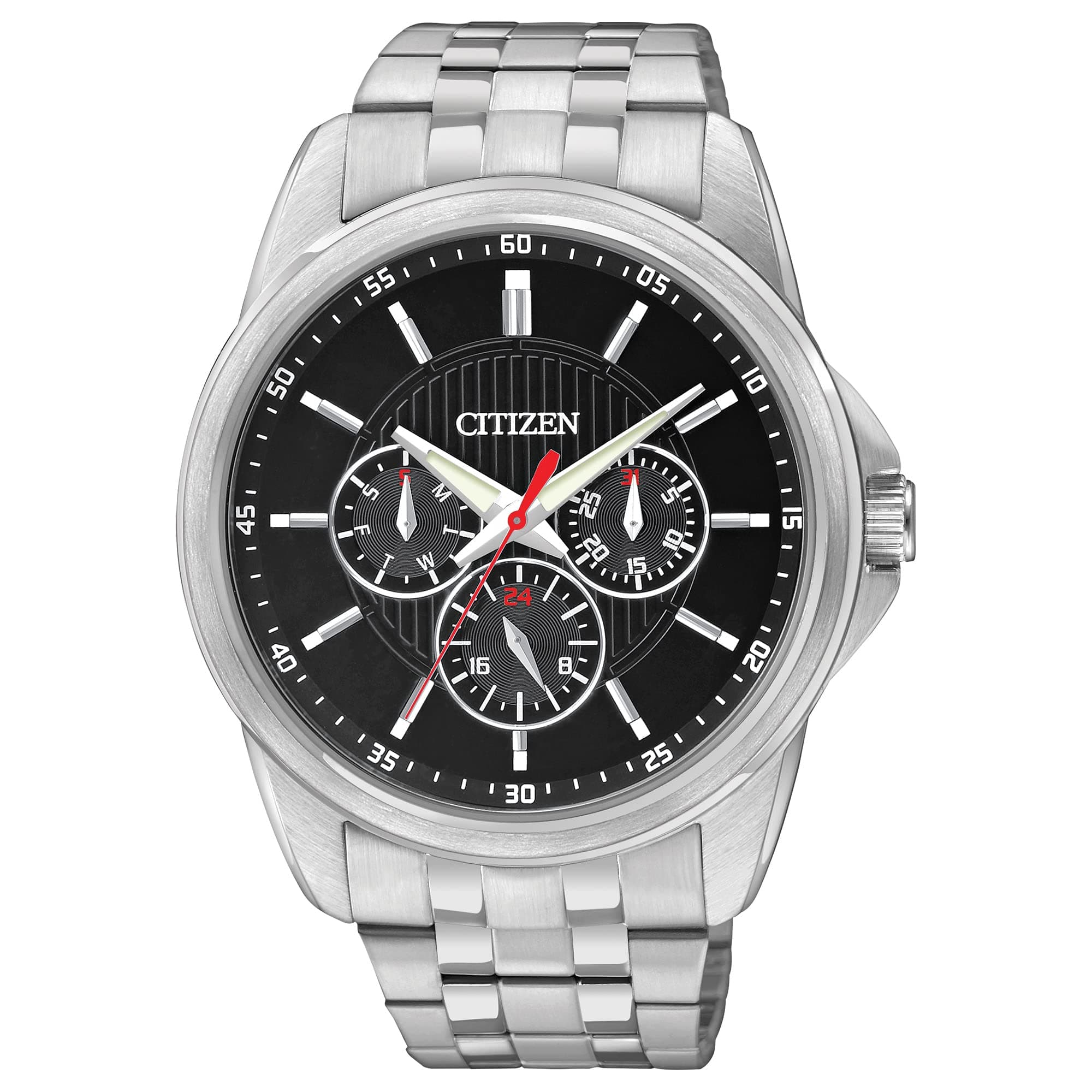 Citizen Men's AG8340-58E Analog Display Japanese Quartz Silver Watch