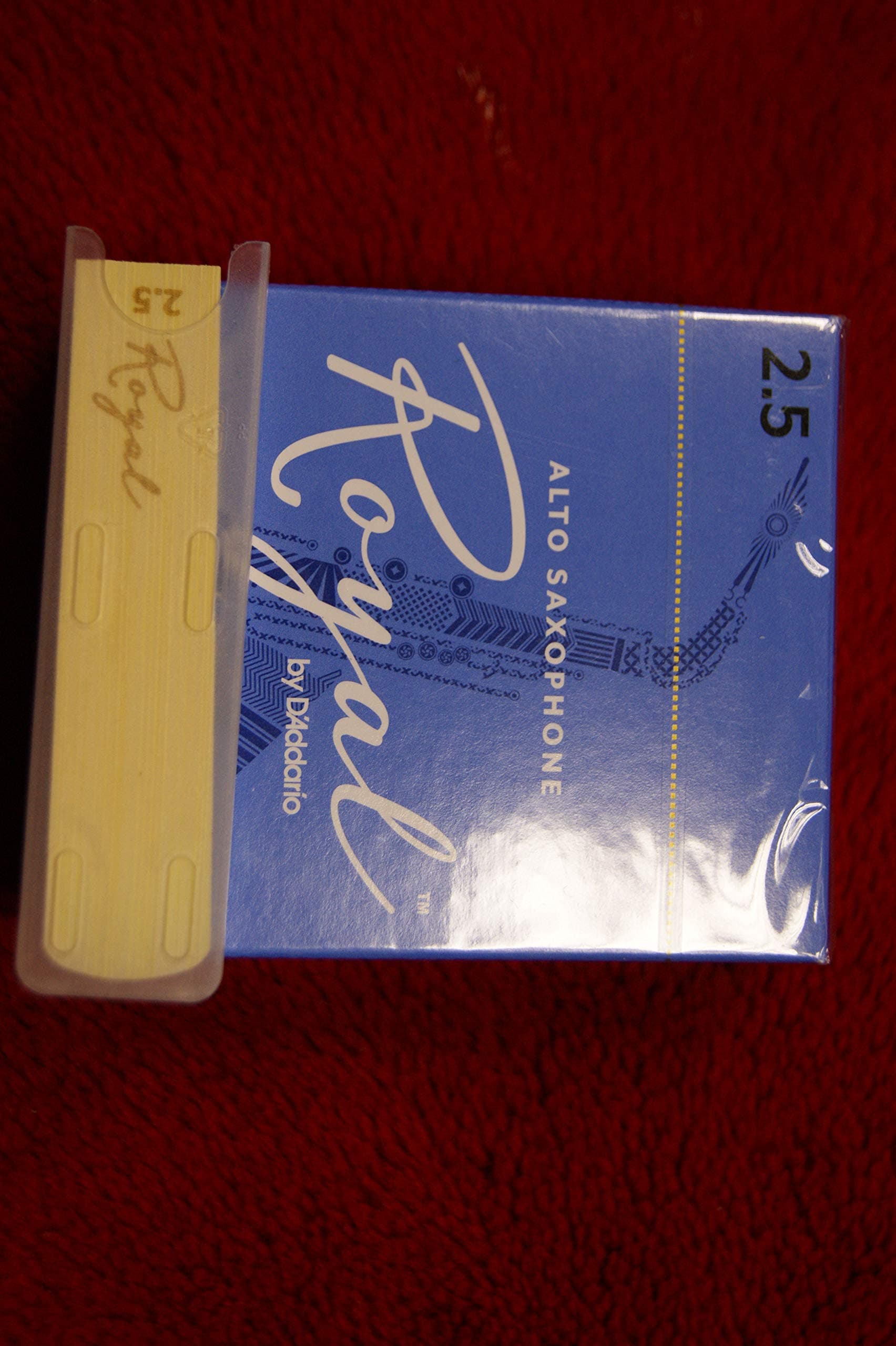 Rico Royal Alto Saxophone Sax Reed Hardness 2.5 SINGLE REED