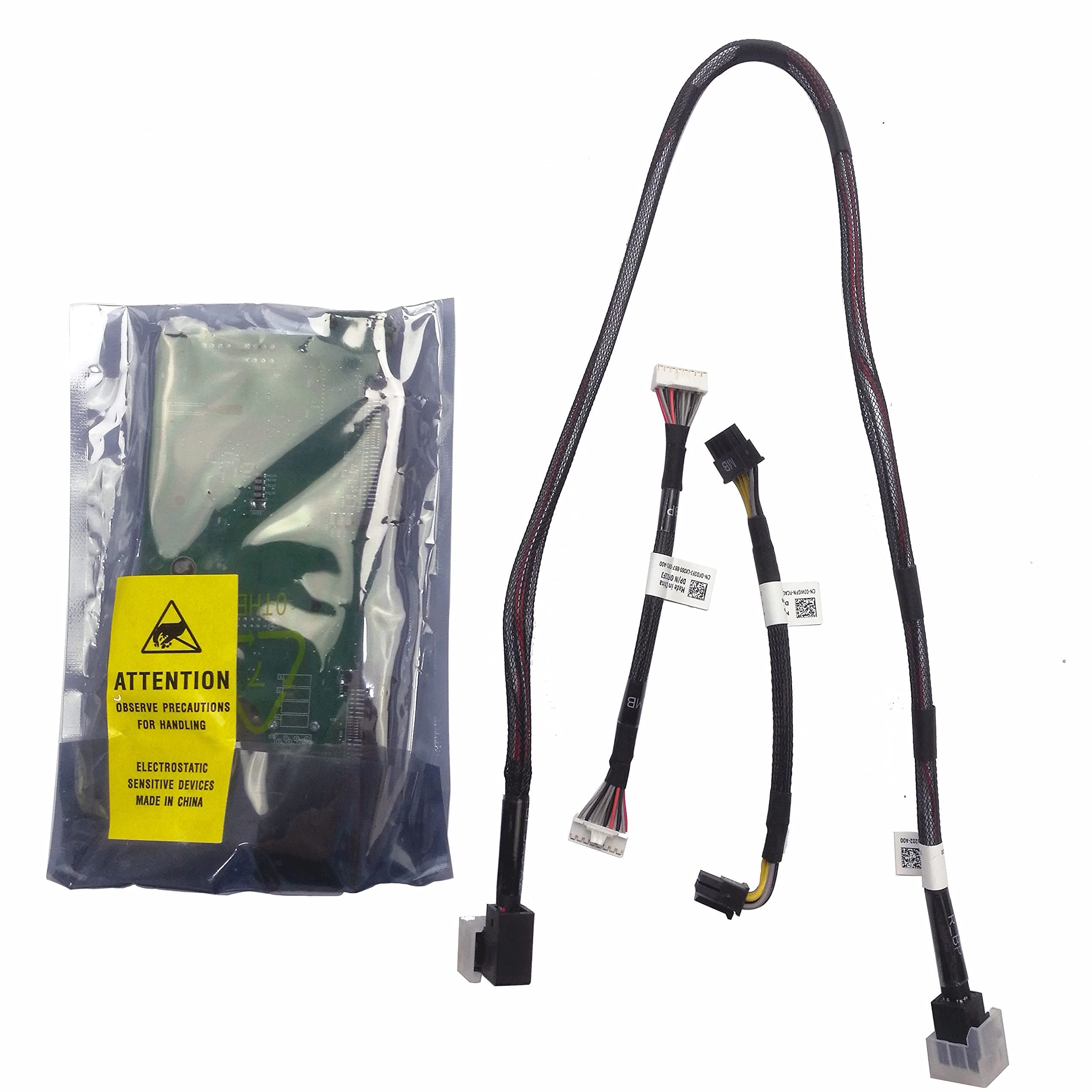 BestParts Add 2X 2.5 HDD Rear Backplane Board Kit Compatible with Dell Poweredge R730xd 3.5" x 12Bay Chassis NHDXG 0NHDXG