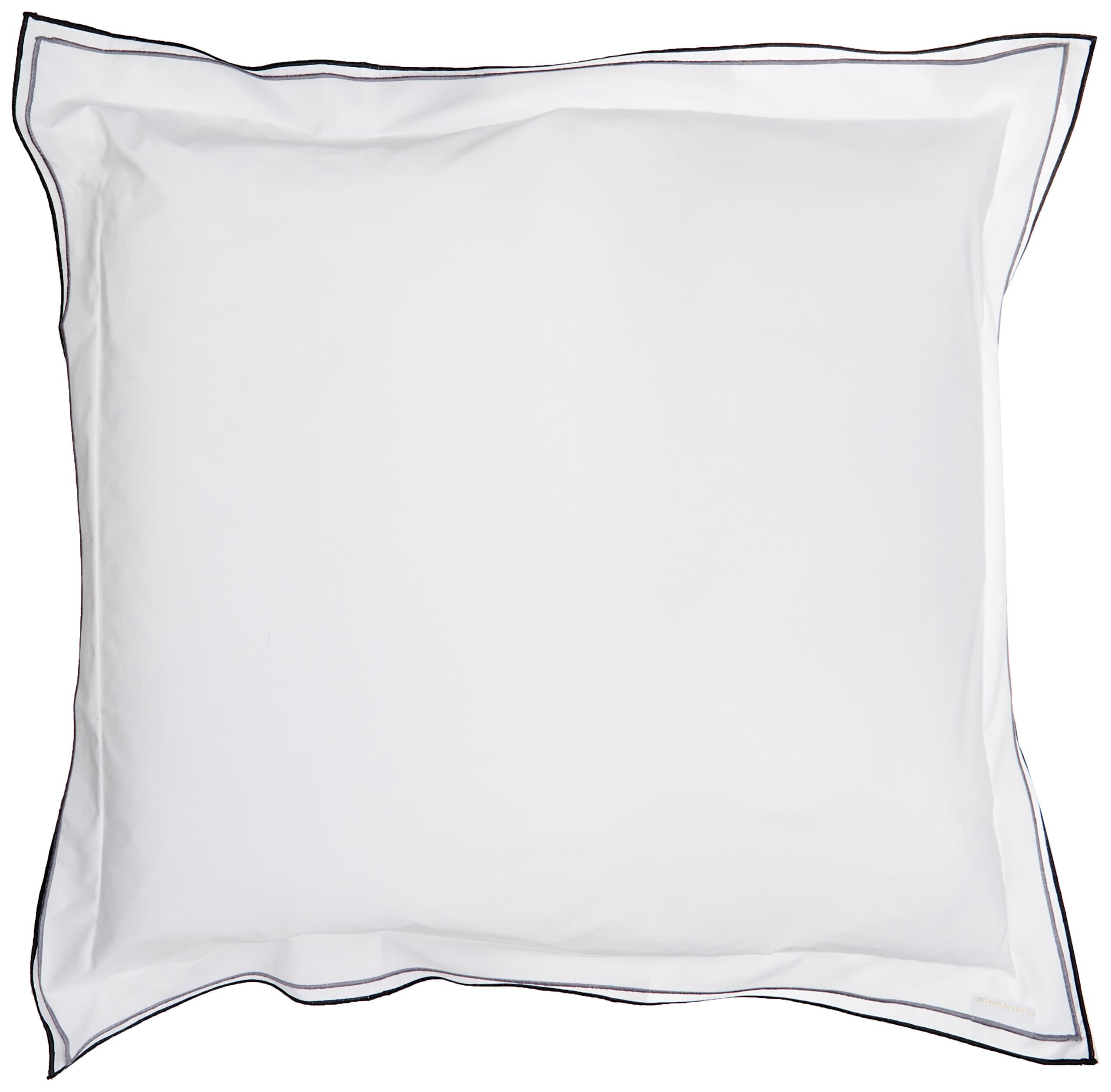 Designers Guild 3359104058989 Astor Graphite Cotton Square Pillowcase 65 x 65 cm