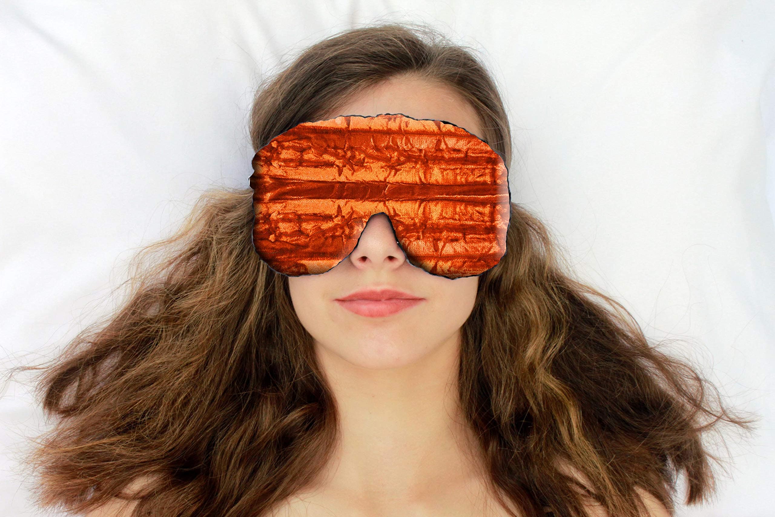 Handmade Sleep Eye Mask - Unscented - Copper - TEM-CP