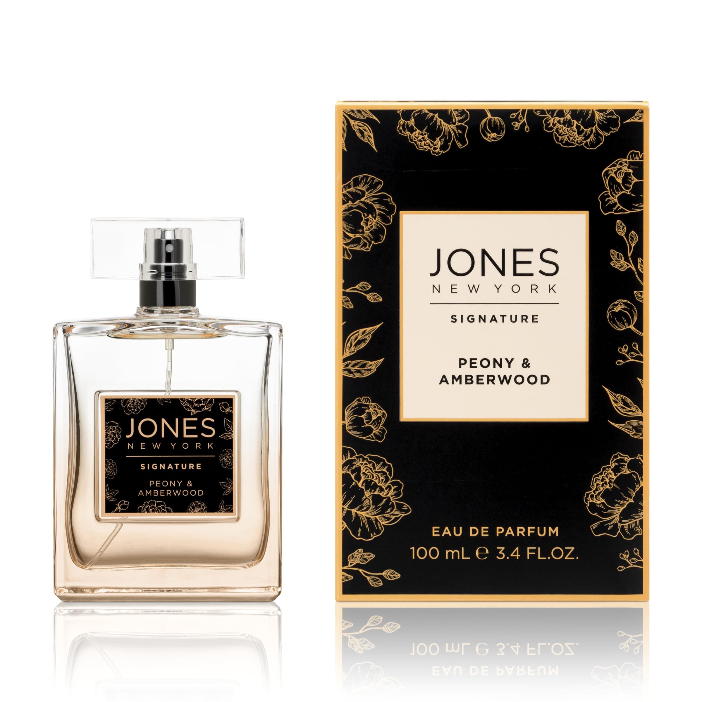 Jones New York Peony & Amberwood Eau de Parfum 3.38 fl oz / 100mL