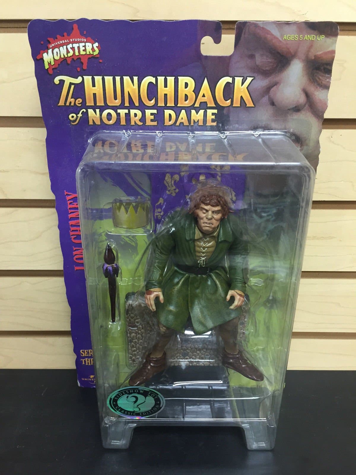 Sideshow Toy The Hunchback of Notre Dame Lon Chaney Series Three Slideshow Toy Classic Edition