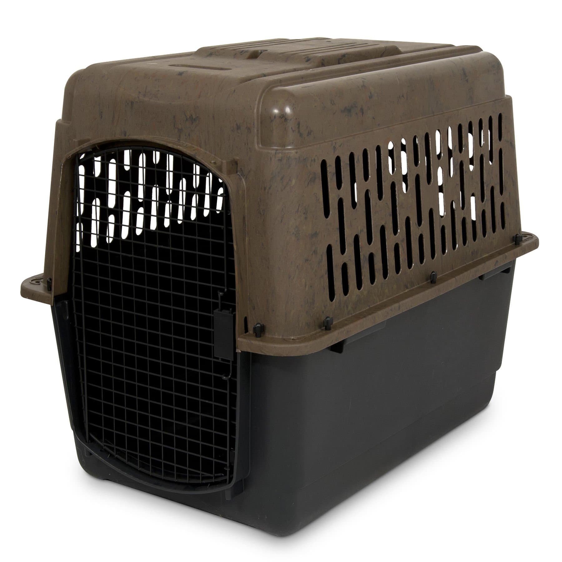 Ruffmaxx Camouflage Dog Kennel Pet Carrier & Crate,Eco Friendly 32' (30-50 Lb),Outdoor/Indoor for Large,Medium,and Small Dogs-Made from Recycled Material w/360-Degree Ventilation, Made in USA