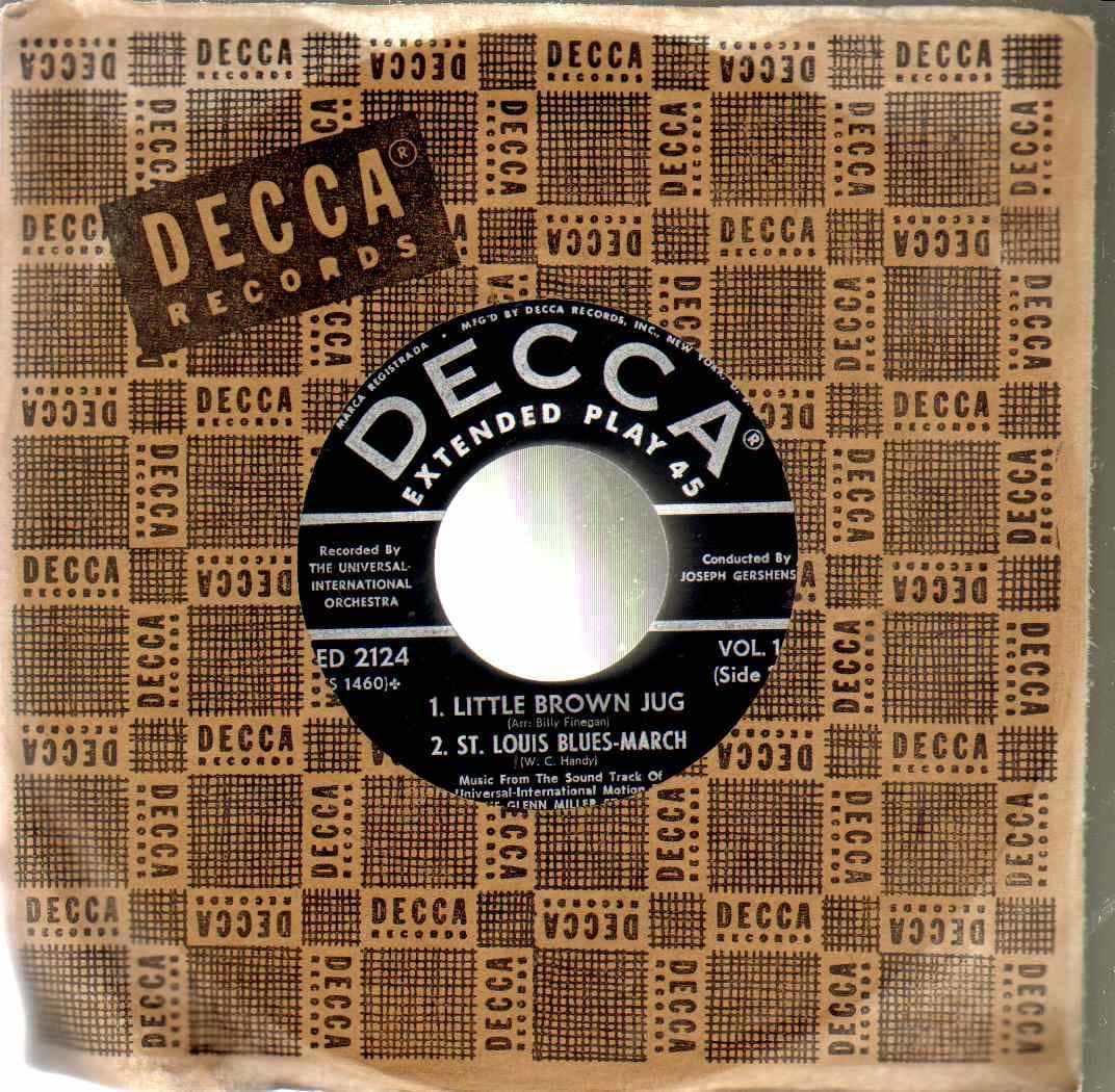 The Glenn Miller Story (DECCA DL 5519) (10" 33 1/3 LP)