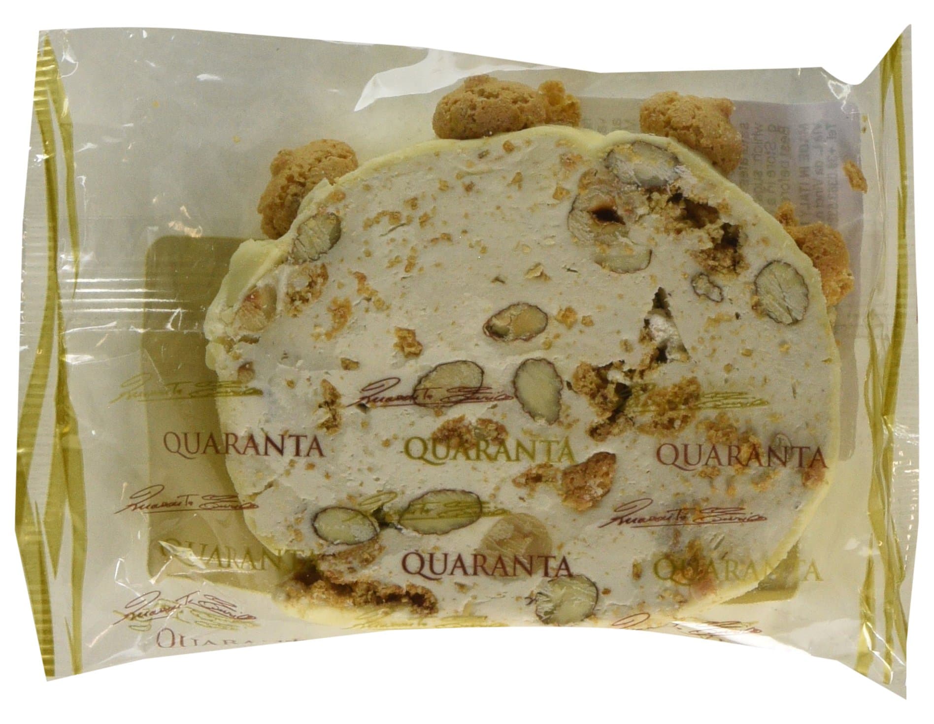 Quaranta Amaretto and White Chocolate Nougat Roll 150 g (Pack of 2)