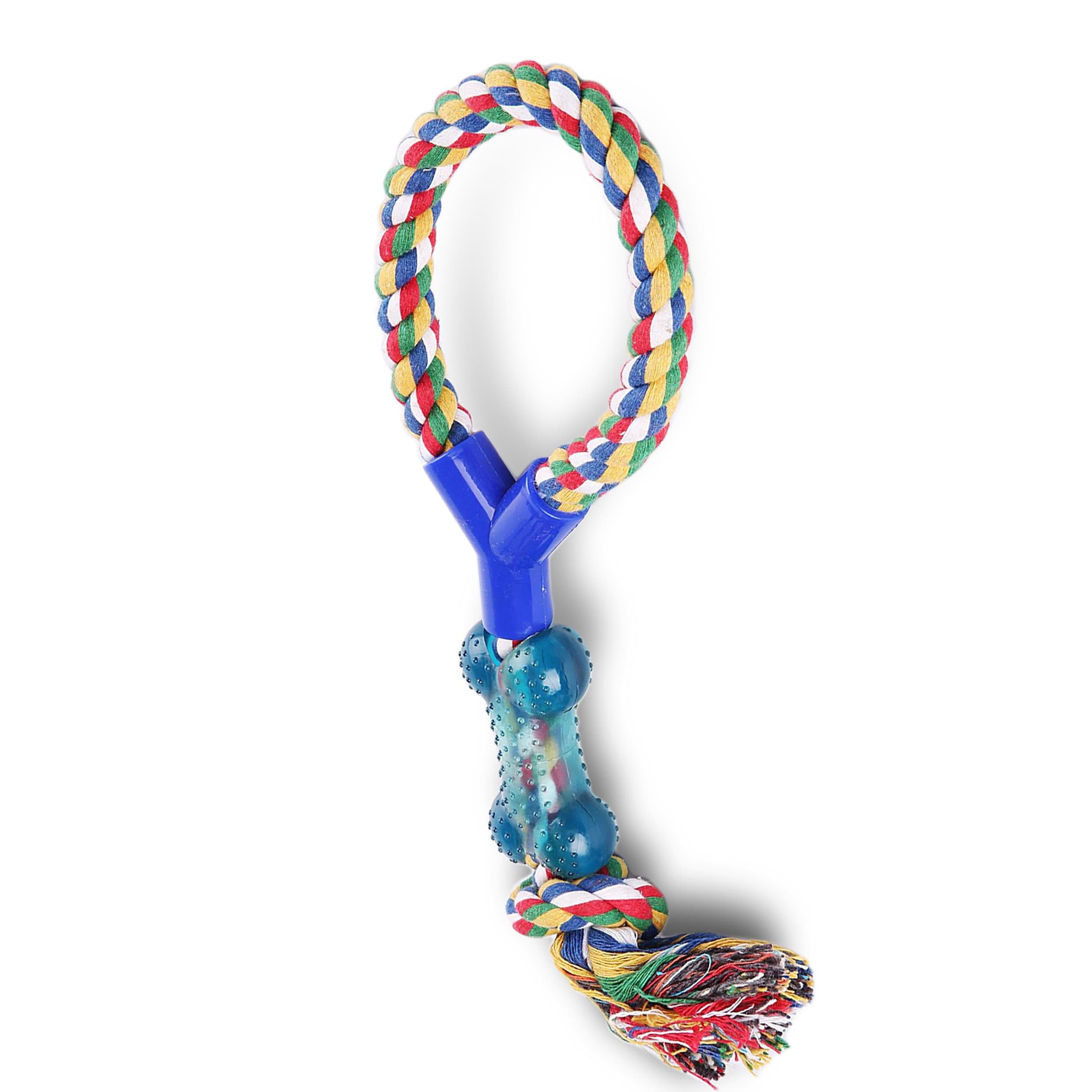 CarePedia-Durable Pets Puppy Dogs Toys Rope Toys with Bones for Small To Medium dogs