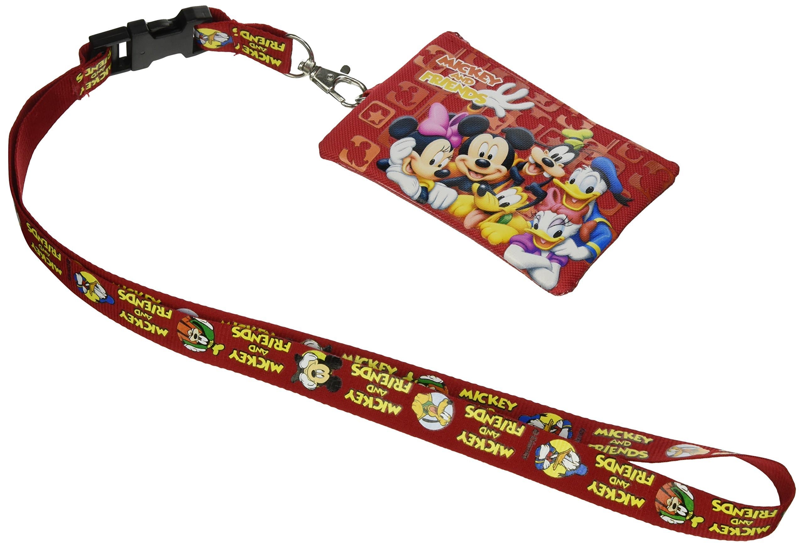 DisneyDisney Mickey Mouse and Friends Lanyard with Detachable Coin Purse