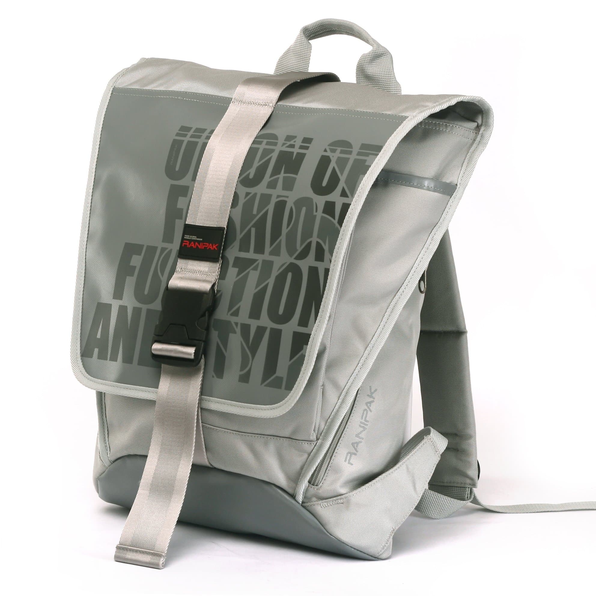 Durable Graphic Computer Laptop Organizer Backpack Bag, Gray, One Size