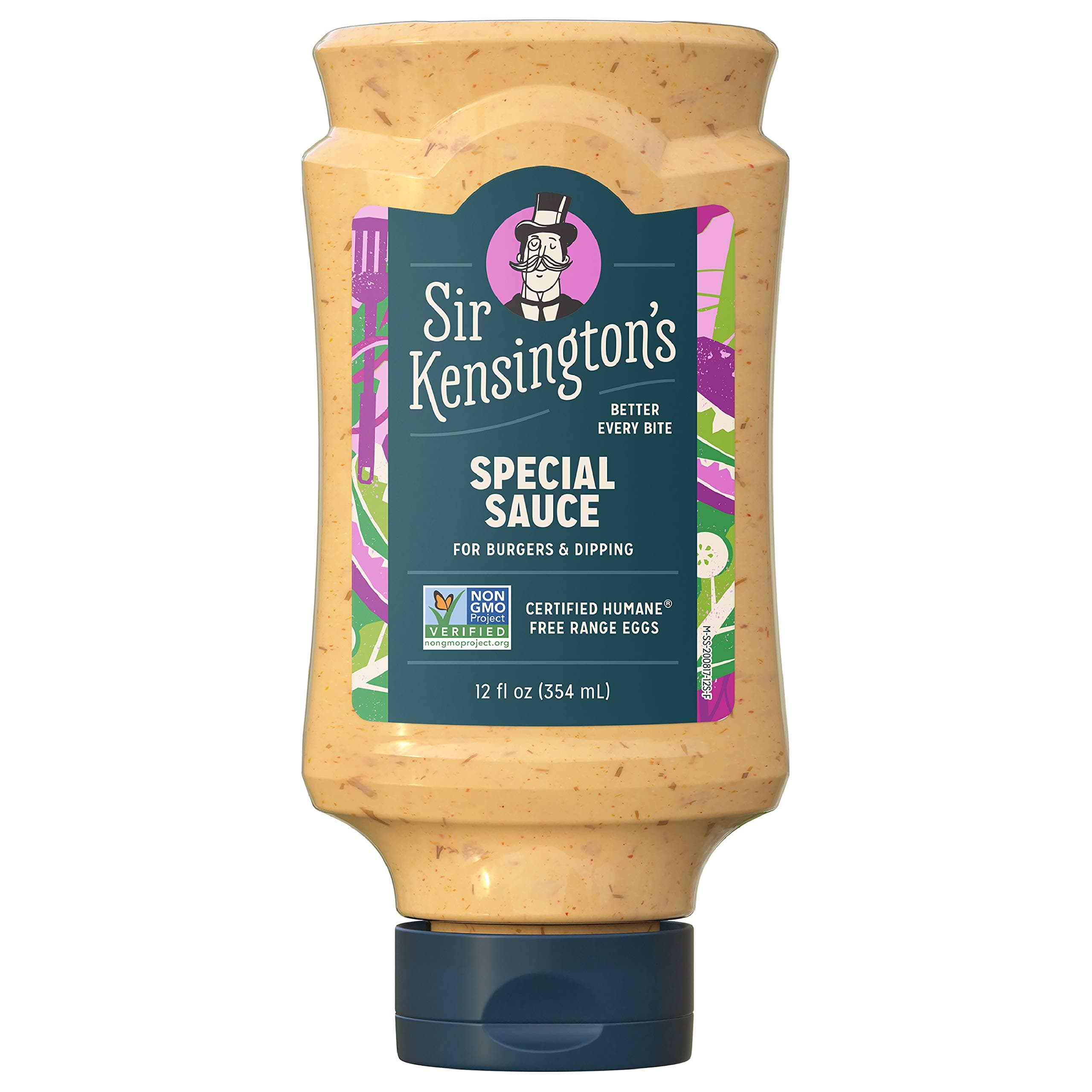Sir Kensington's Mayonnaise, Special Sauce, Gluten Free, Non- GMO Project Verified, Certified Humane Free Range Eggs, Shelf-Stable, 12 oz