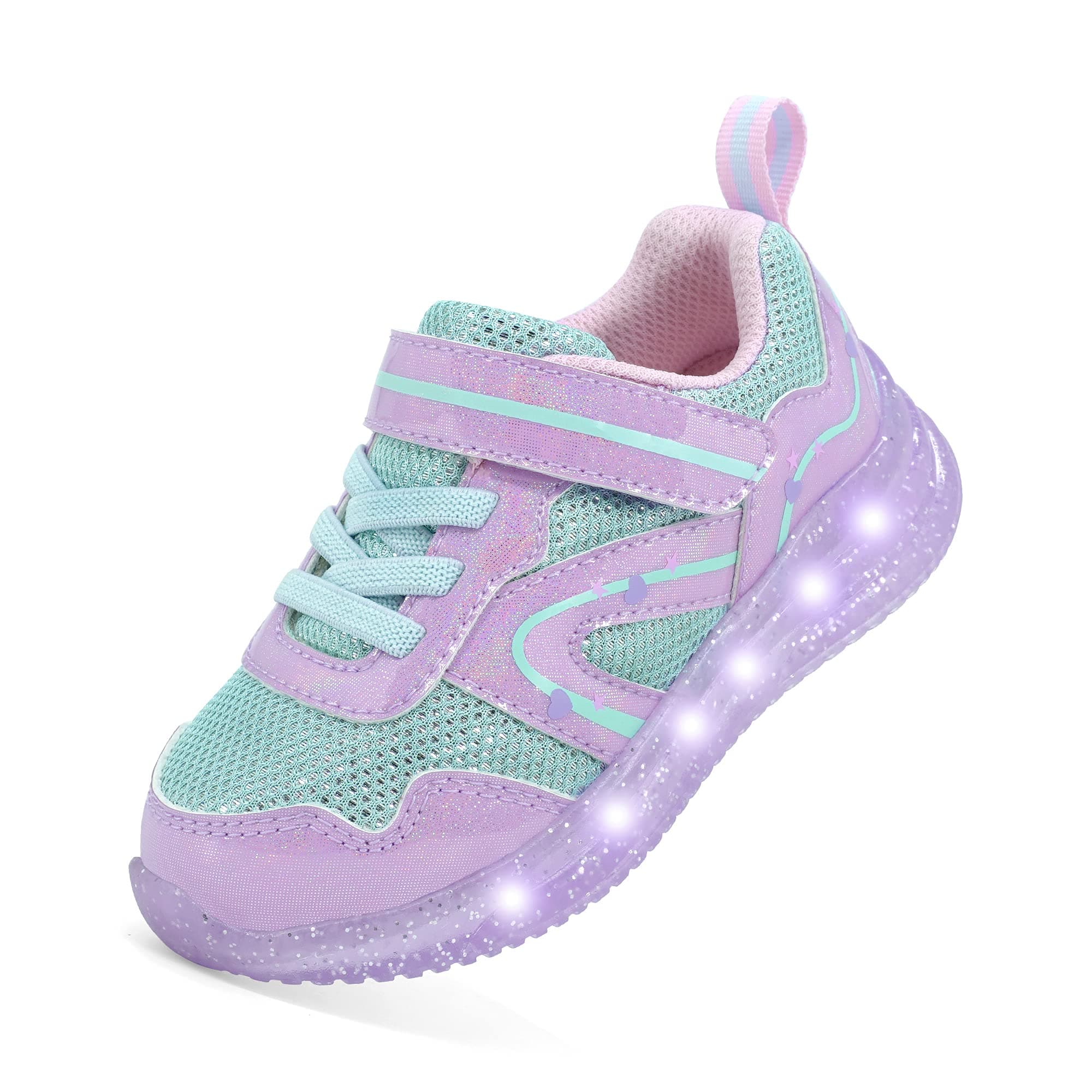 YESKIS Girls Light Up Shoes girls toddler light up shoes