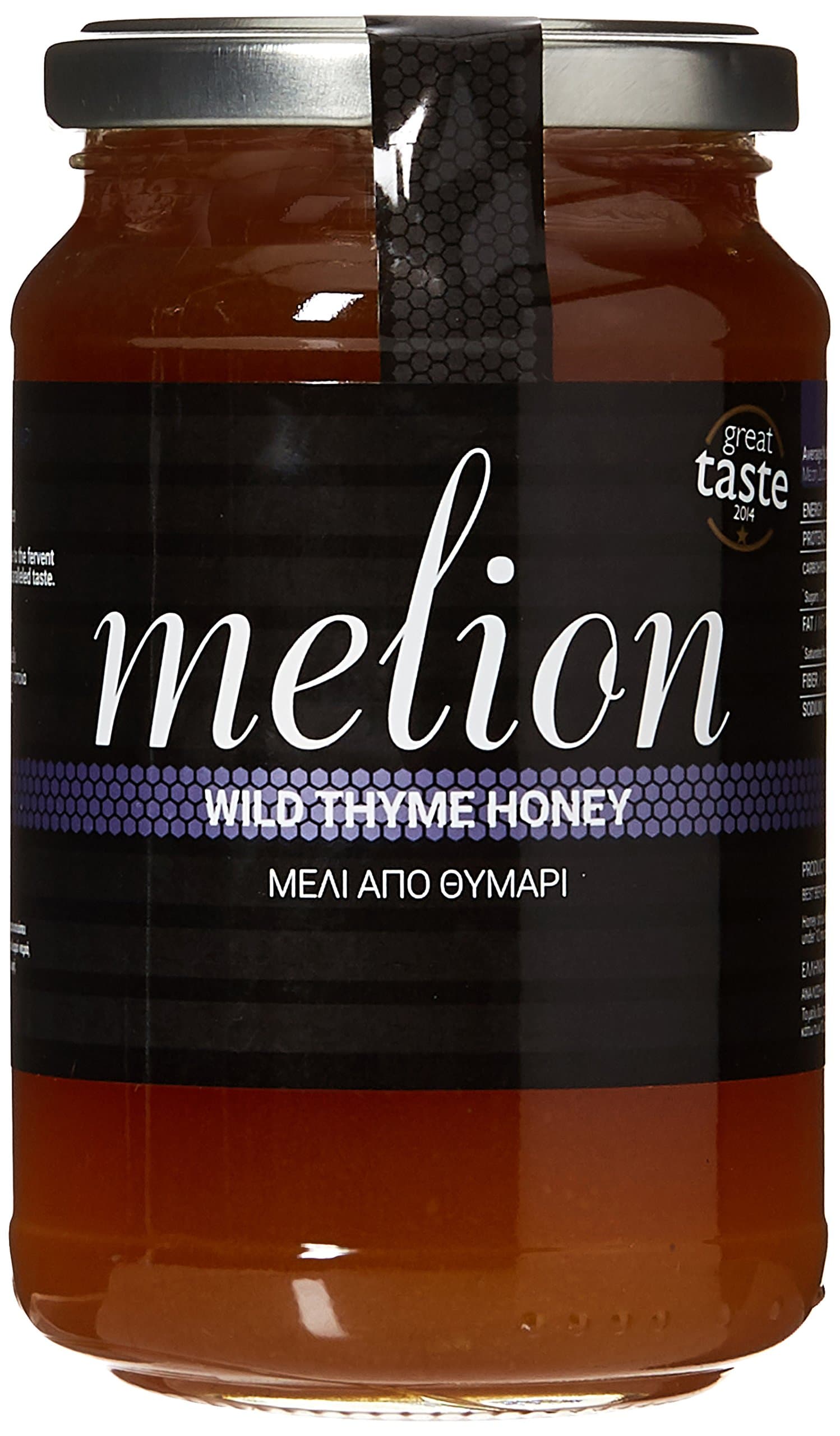 Melion Wild Thyme Honey, 470 g - UNHEATED, RAW