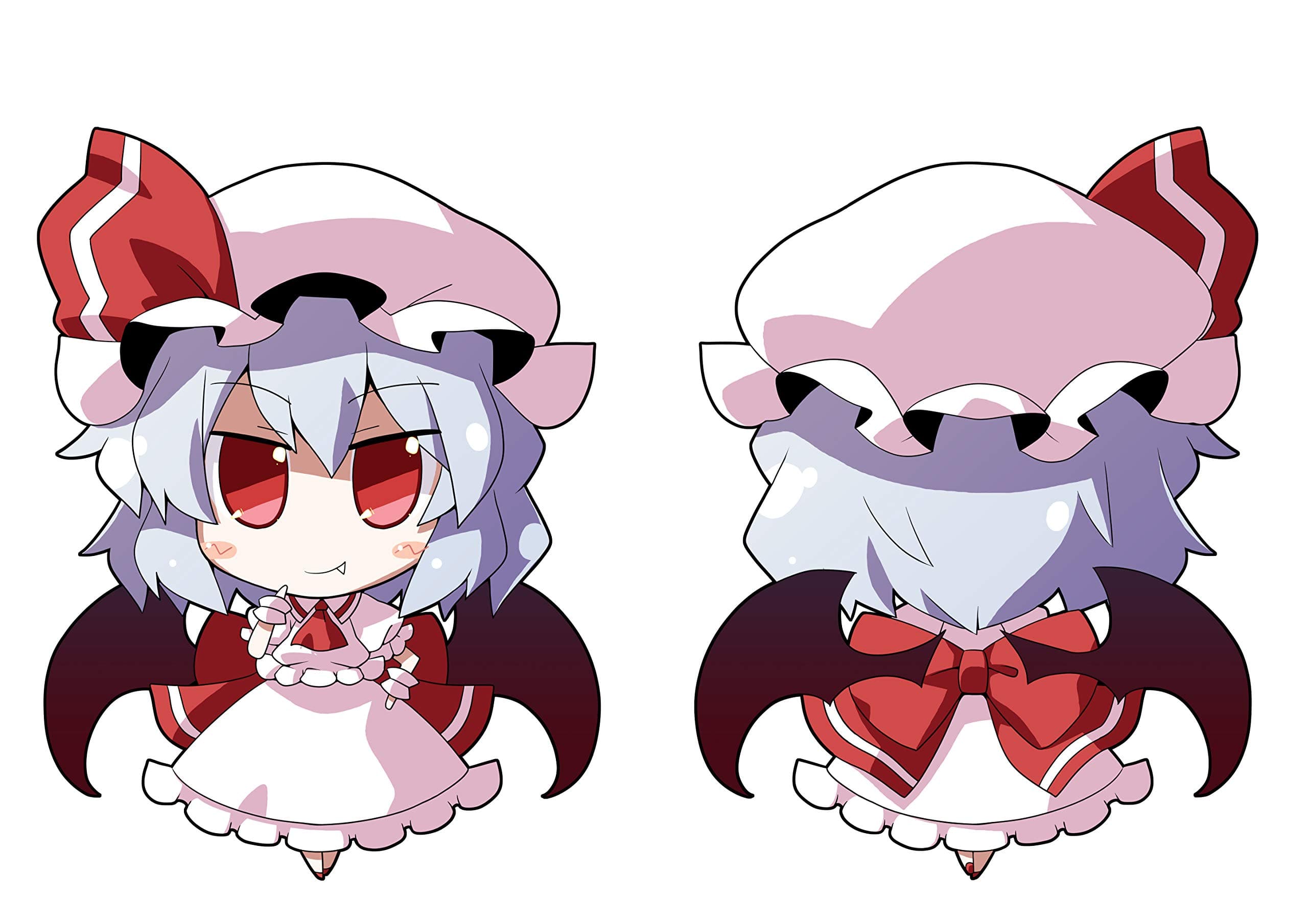 Monond Touhou Scarlet Remilia 2-Sided Rubber Key Holder by Akaneya