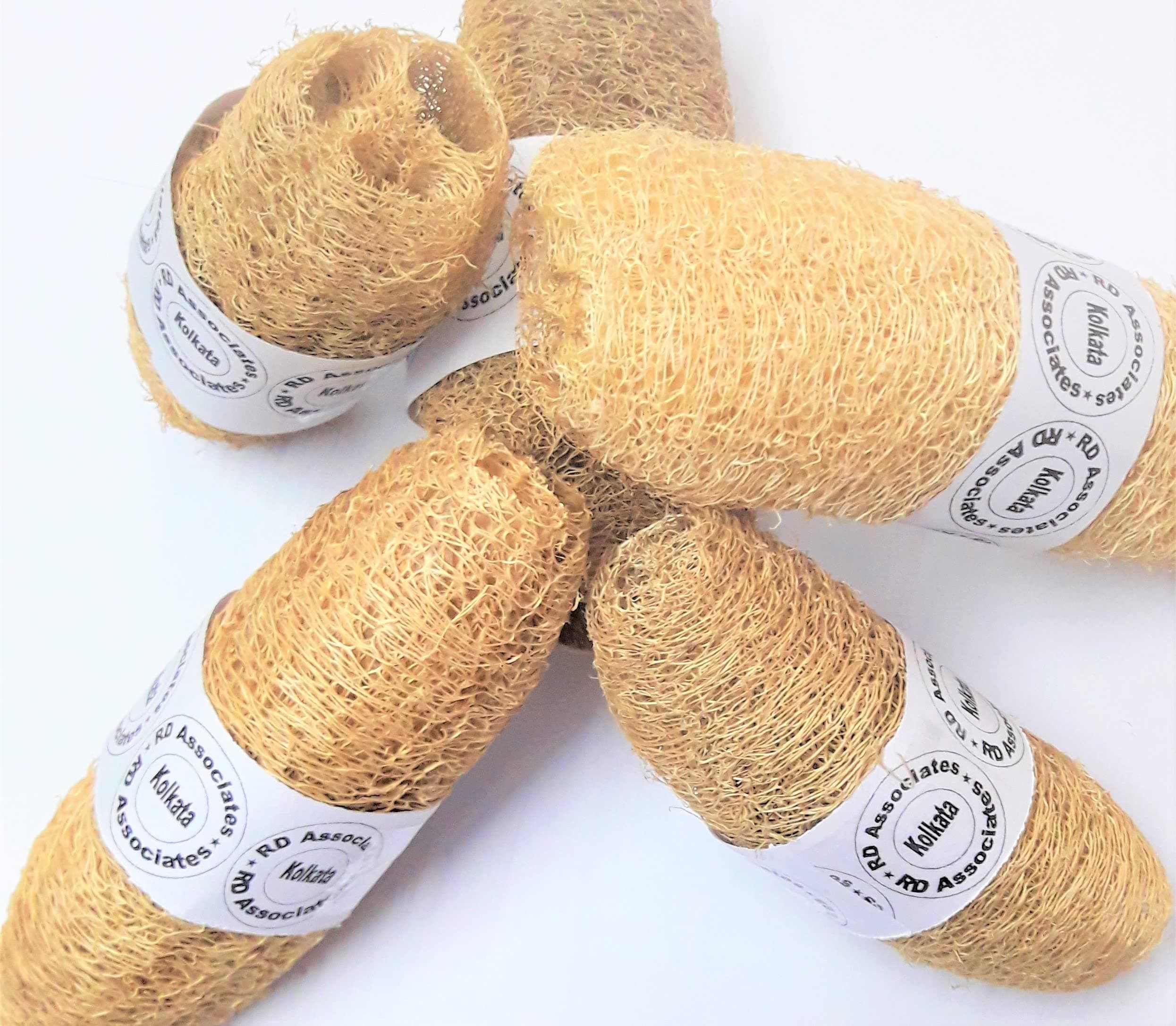 rdassociates® Natural Loofah Pack of 5