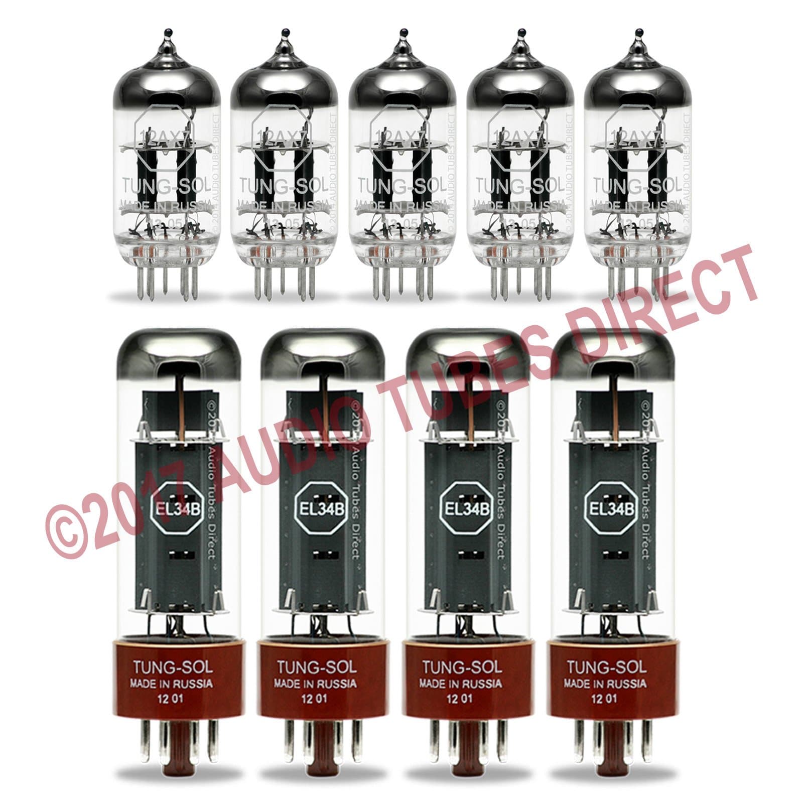 Tung-Sol Tube Upgrade Kit For Framus Dragon Amps EL34B 12AX7