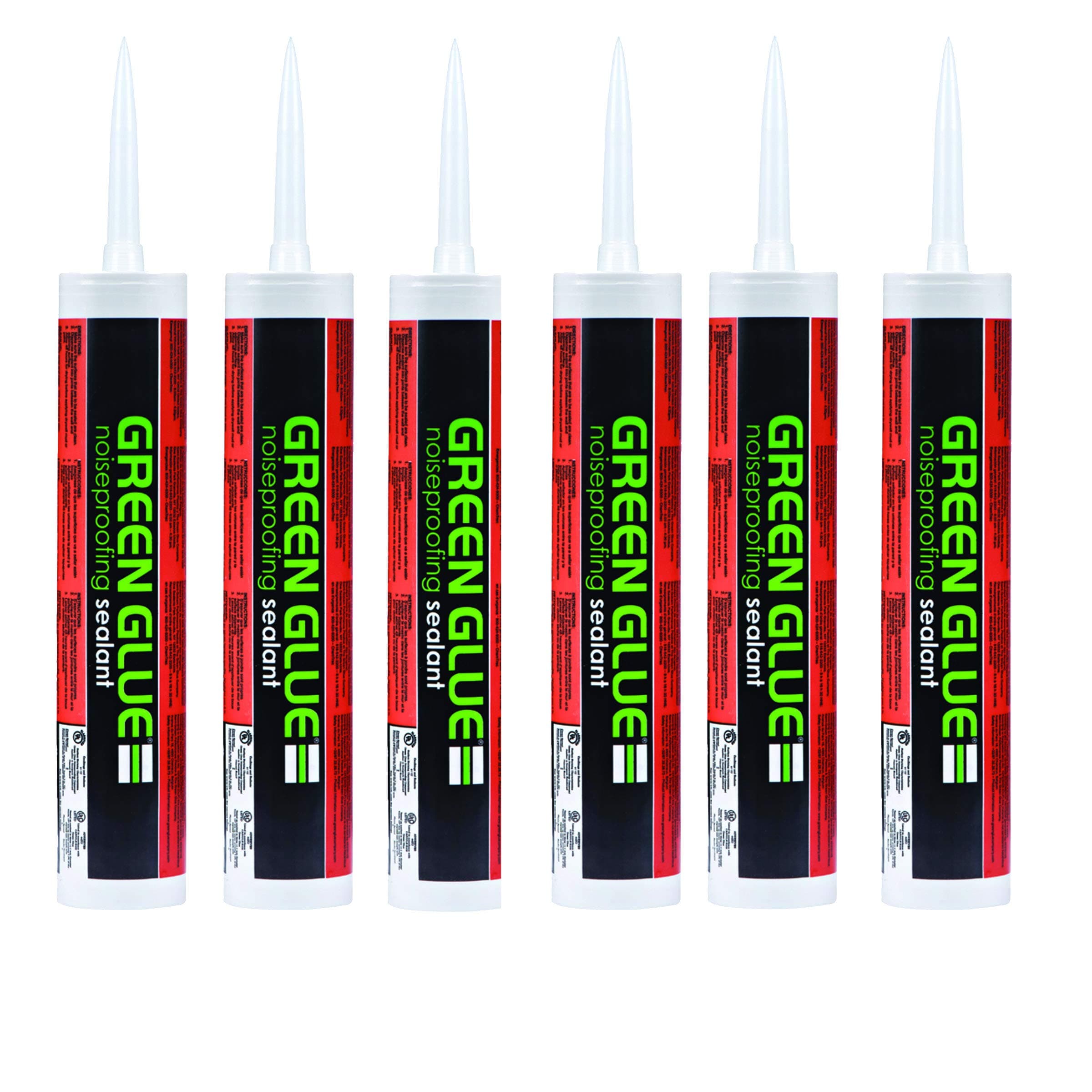 Green Glue Noiseproofing Sealant - 6 Tubes