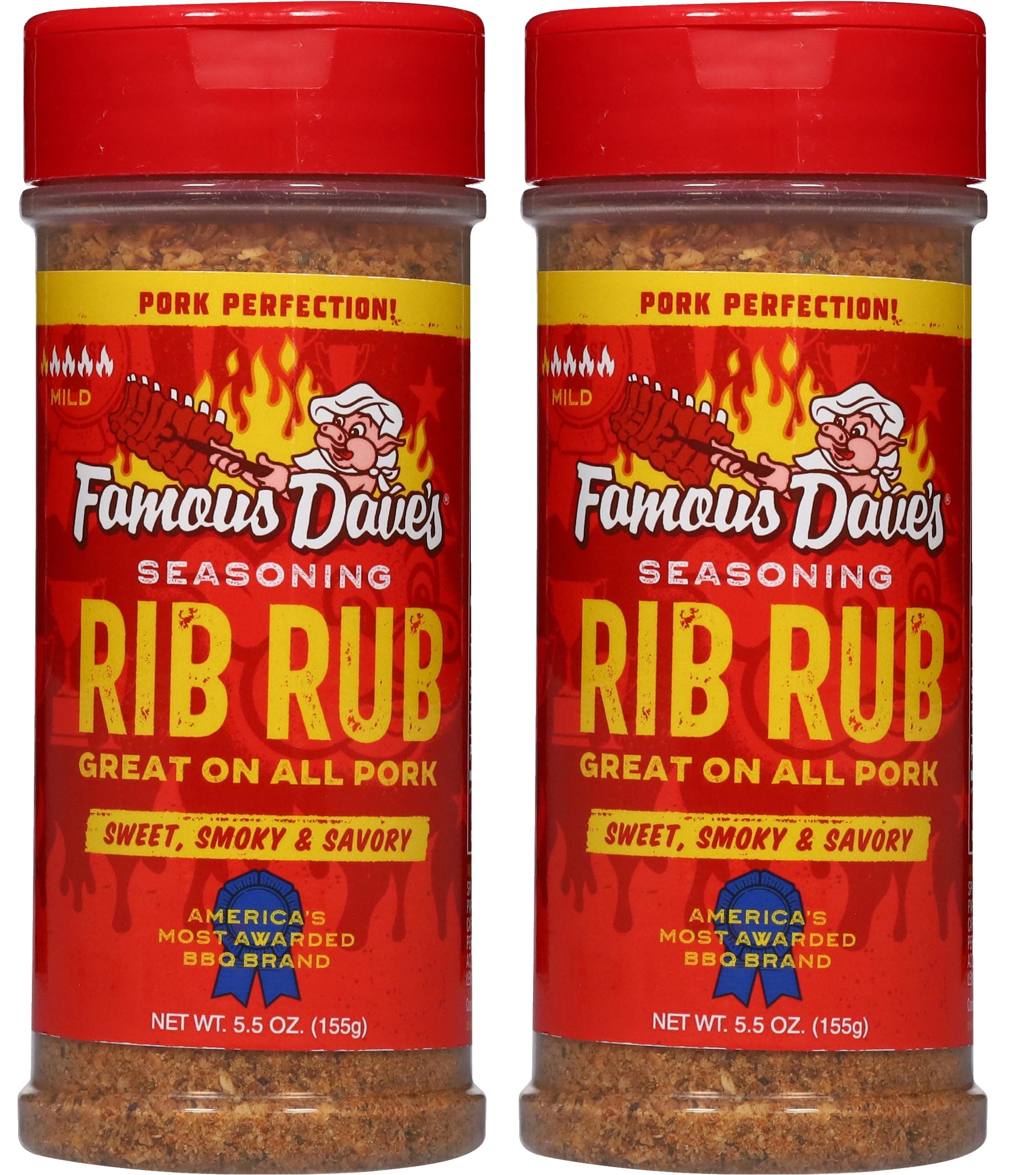 2 pck, Rib Rub Seasoning (11 oz.)