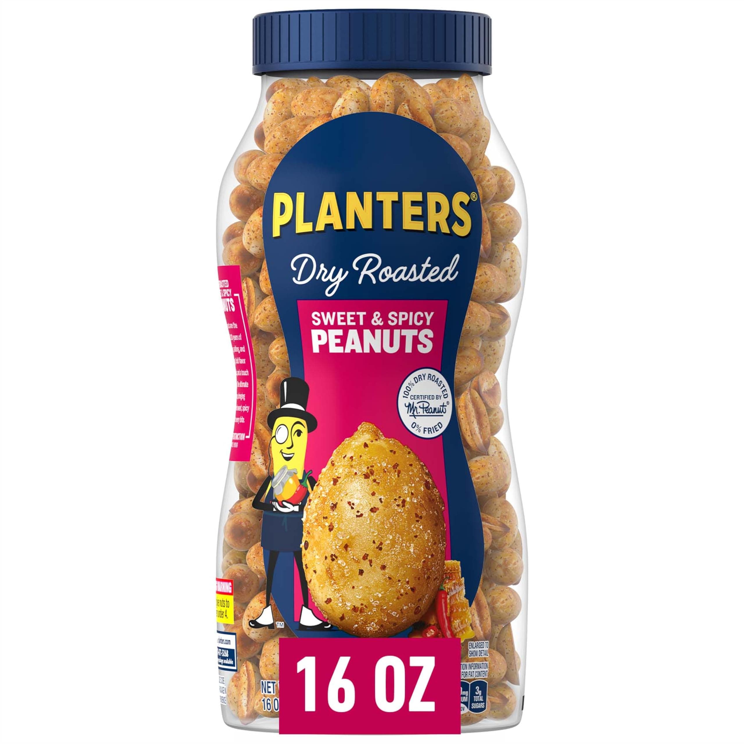 Sweet & Spicy Peanuts, 16 Ounce