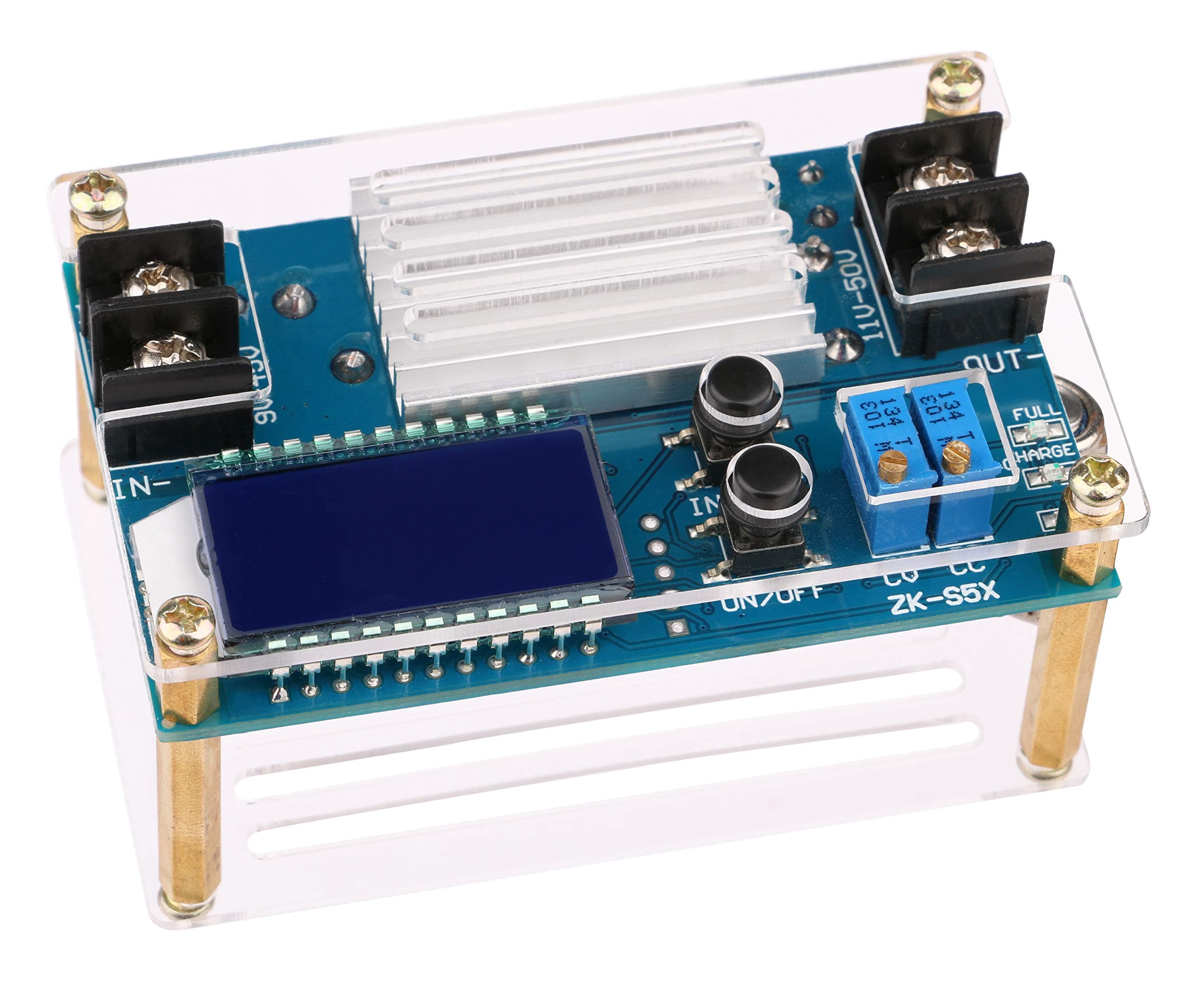 DC Boost Converter, Yeeco 9-45V 12V 24V to 11-50V 36V 48V 5A DC-DC Step Up Voltage Regulator Adjustable Voltage Step Up Power Supply Module with LED Display