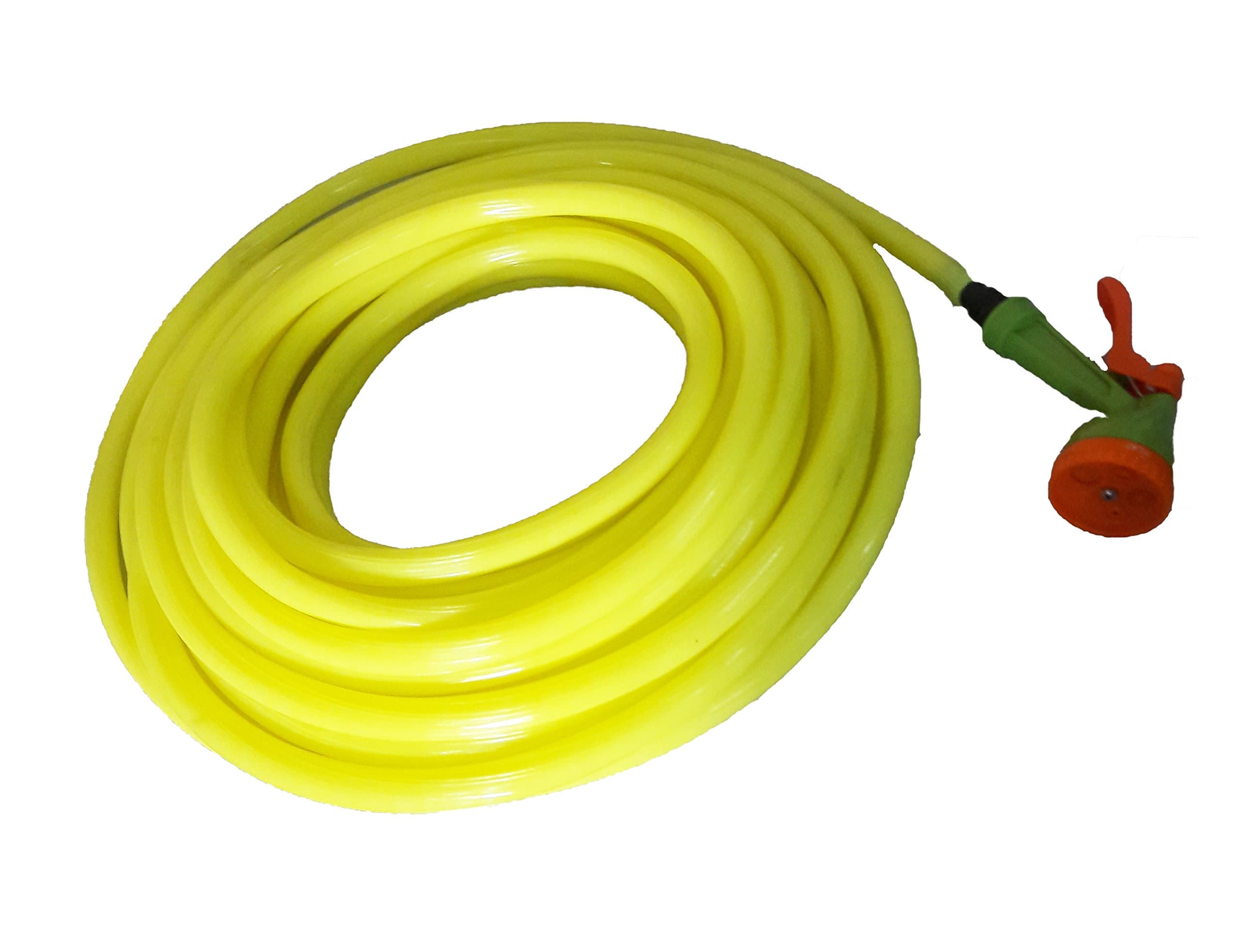 Unique Plastic Multipurpose Garden Hose (30m, Orange, Plastic)