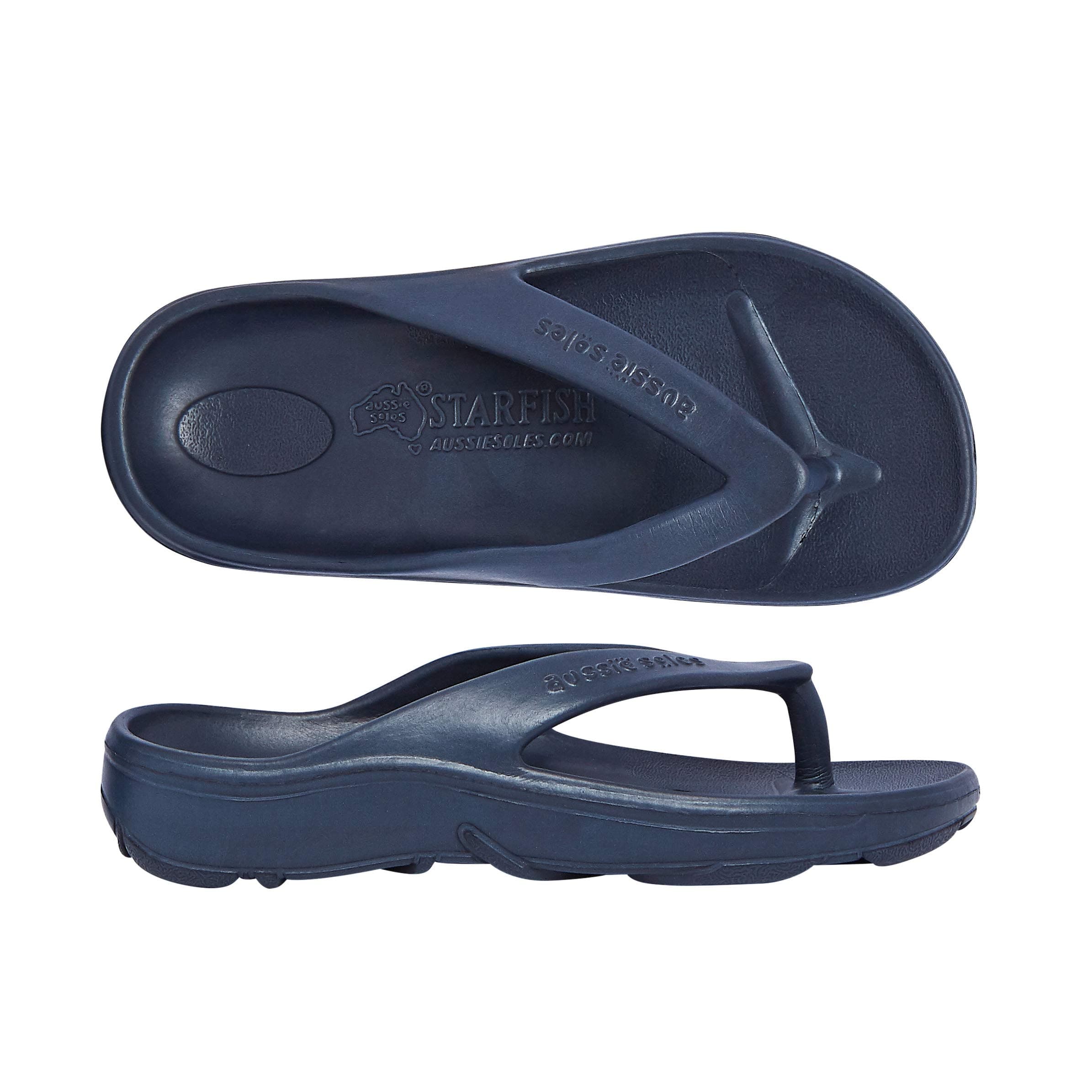 Aussie Soles Men's Starfish Adult Flip-Flop