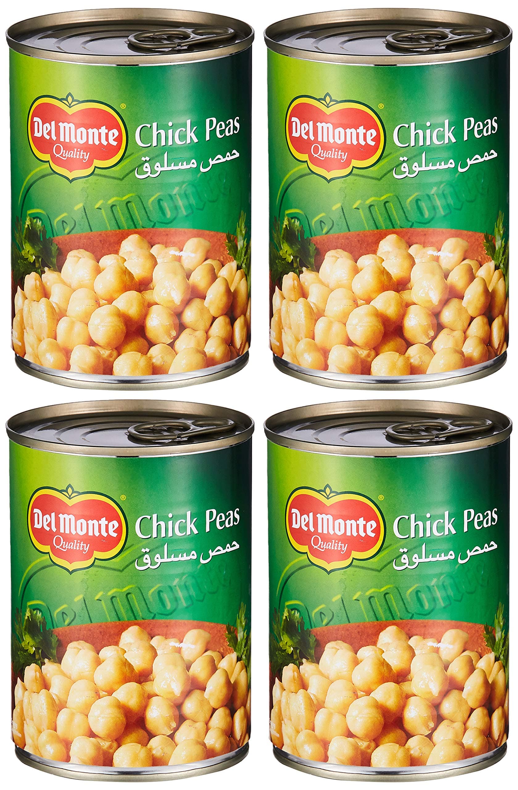 Del Monte Canned Chick Peas , 400 Gms- (Pack Of 4)