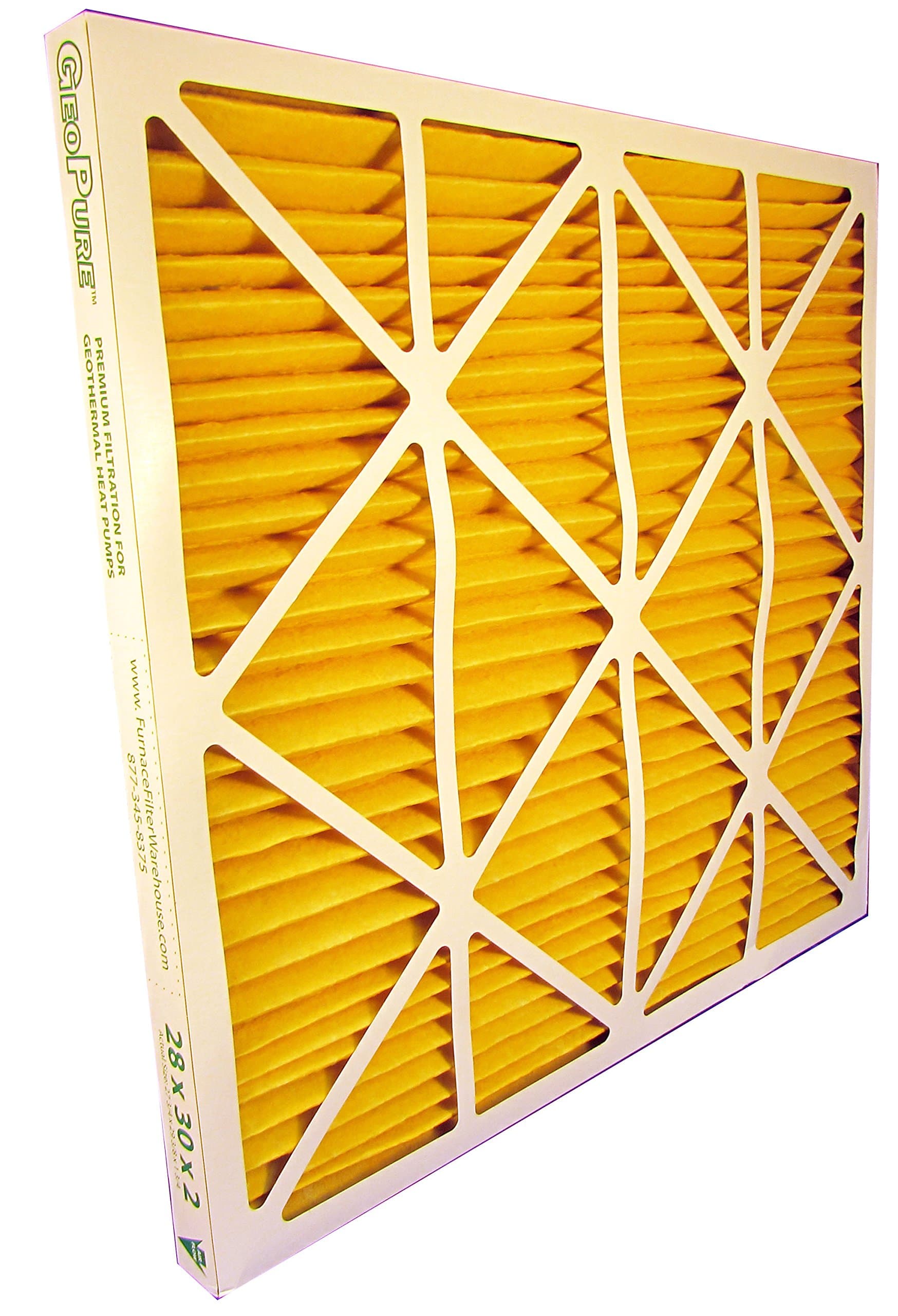 28x30x2 MERV 11 GeoPure Geothermal Air Filter (pack of 4)