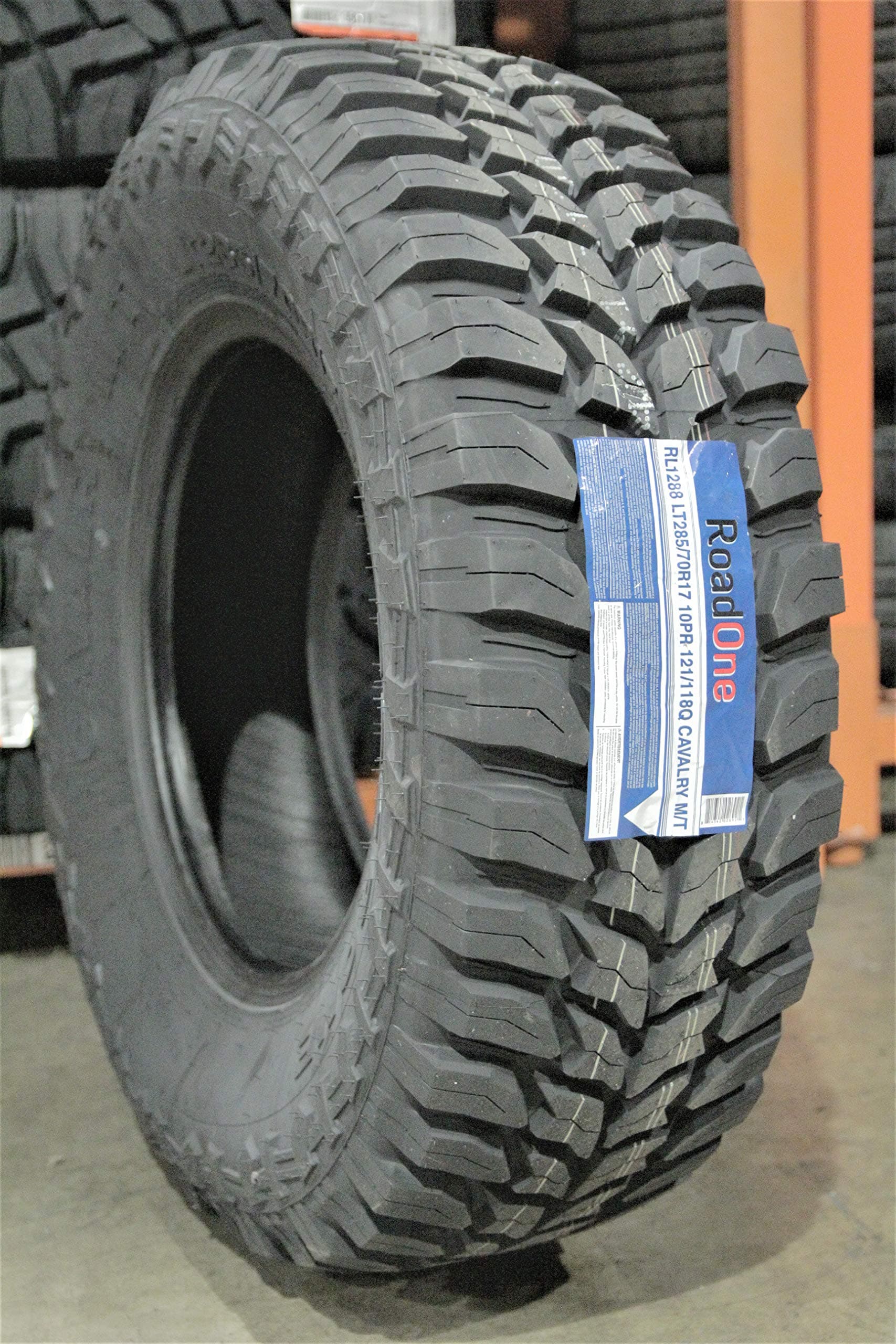 Road One Cavalry M/T Mud Tire RL1288 285 70 17 LT285/70R17, E Load Rated