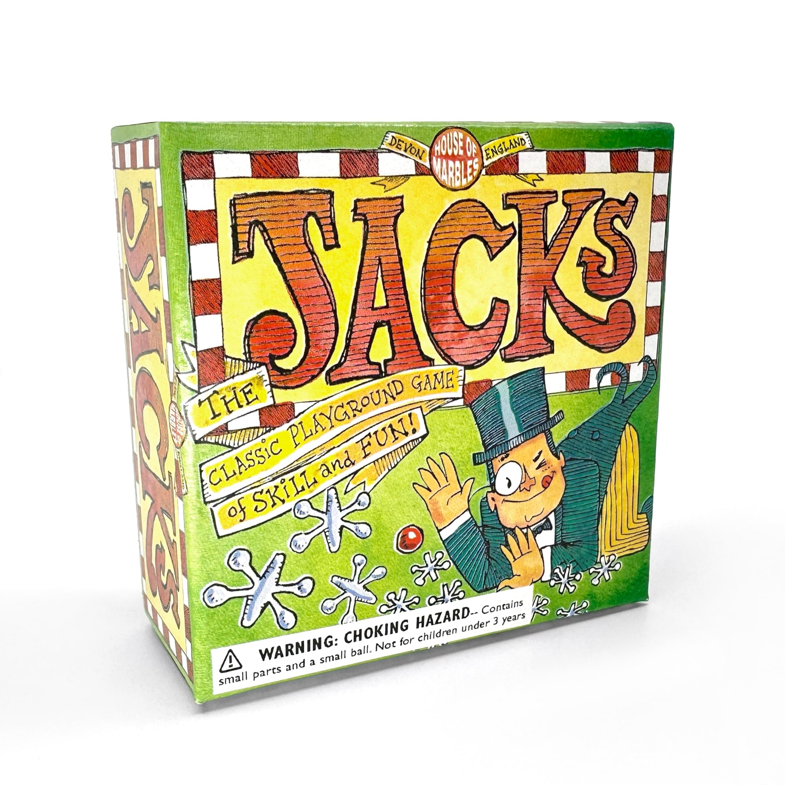 House of Marbles Toy Jacks Counter Display, 1 EA