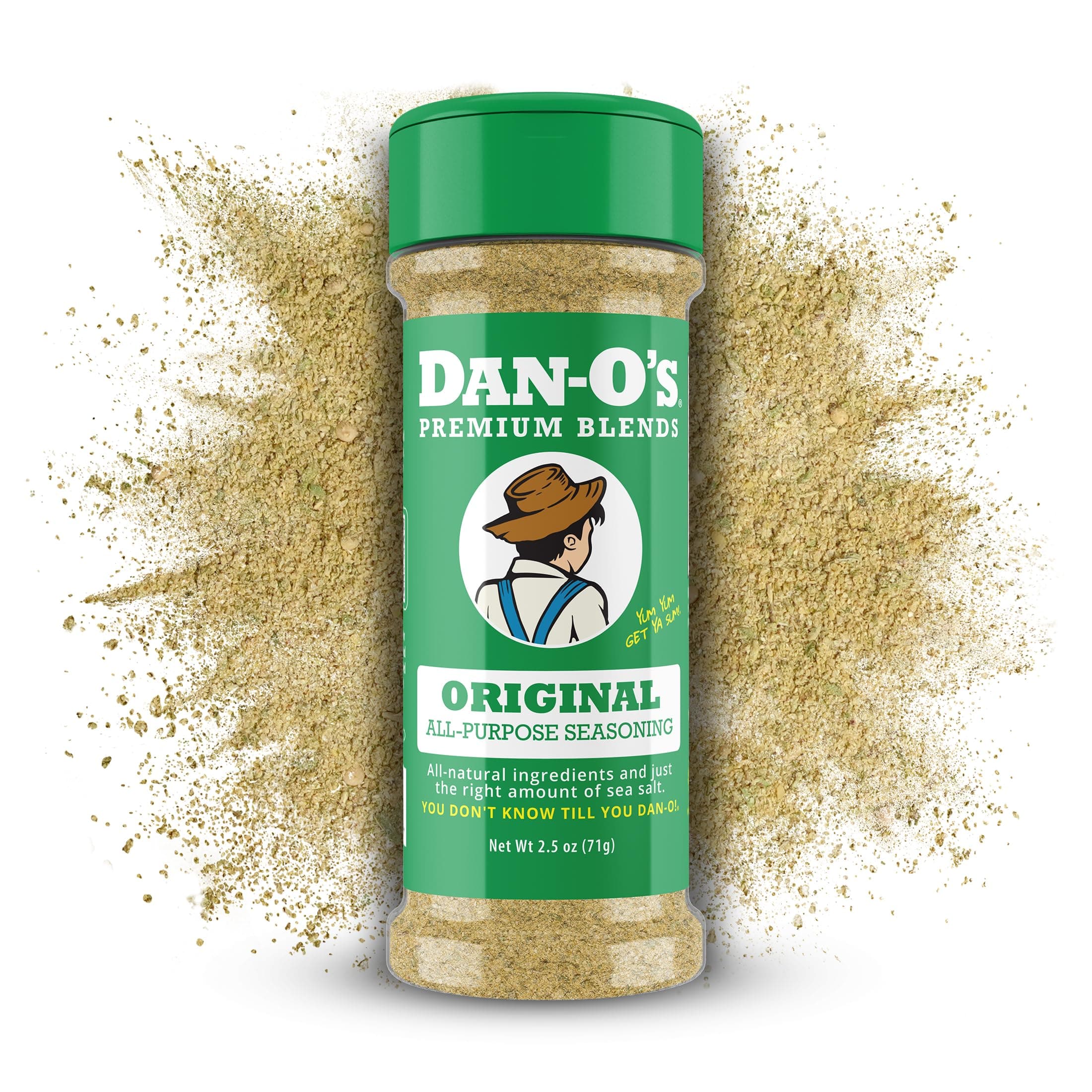 Original Seasoning, 2.5 oz Bottle, All Purpose Seasoning for Chicken, Turkey, Beef, Veggies and More, Sugar Free, Zero Calorie, Use this Spice Blend to Craft a Marinade, Dry Rub or Sauce