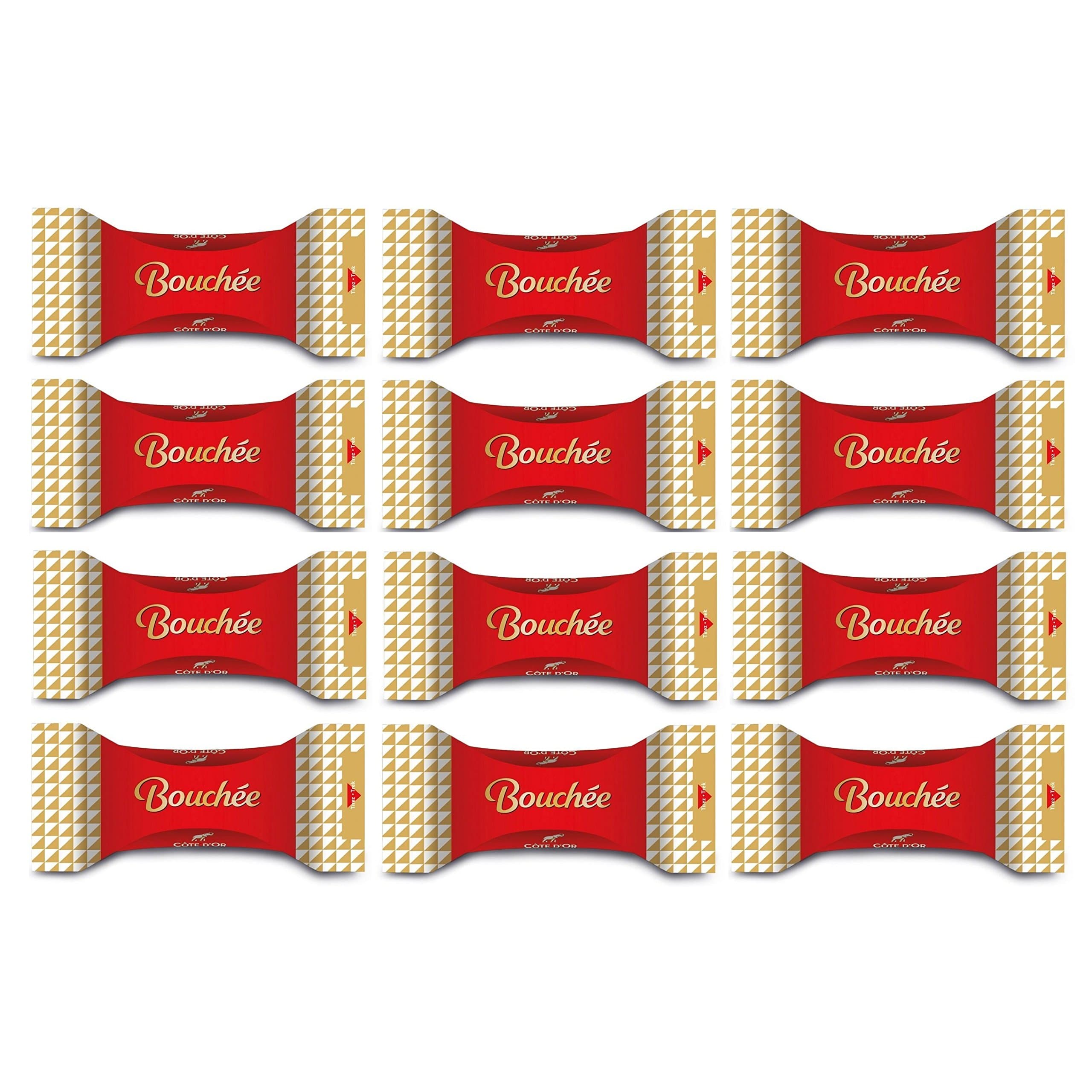 Milk Lait Melk - Bouchee Belgian Chocolates Cote d'Or 24g (Pack of 12)