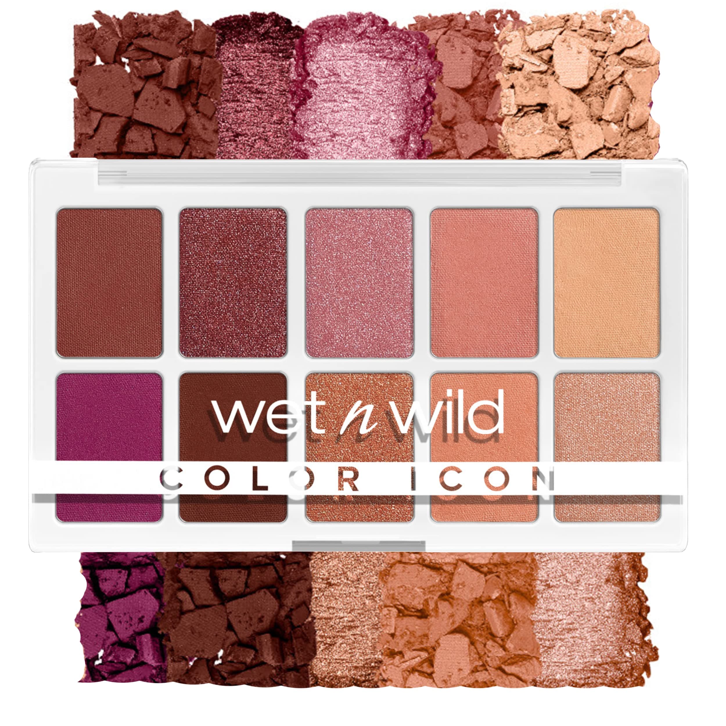 Wet n Wild New Color Icon 10 - Pan Shadow Palette - Heart & Sol (Multicolor) Matte Finish