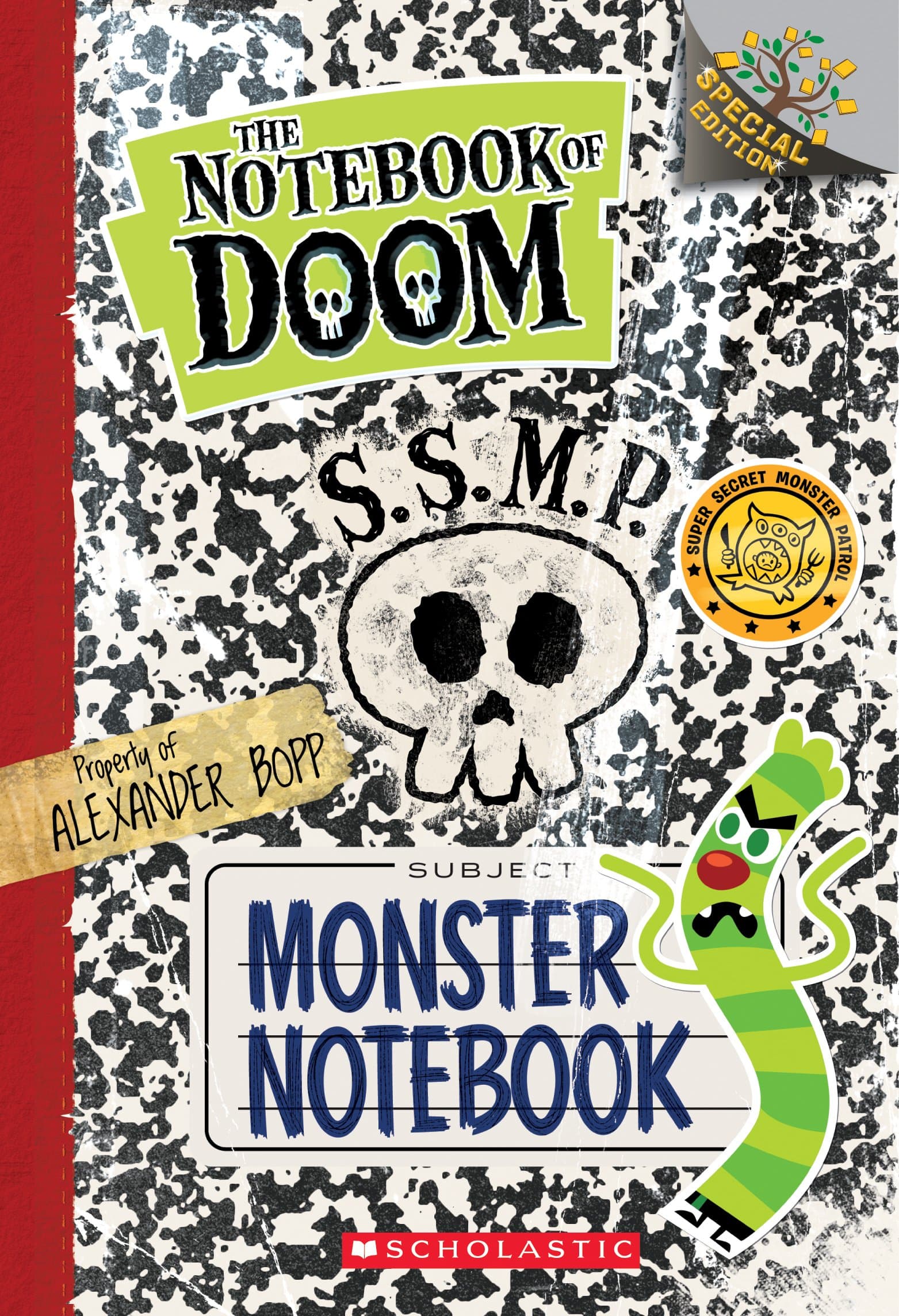 Scholastic Monster Notebook: A Branches Special Edition (the Notebook of Doom)