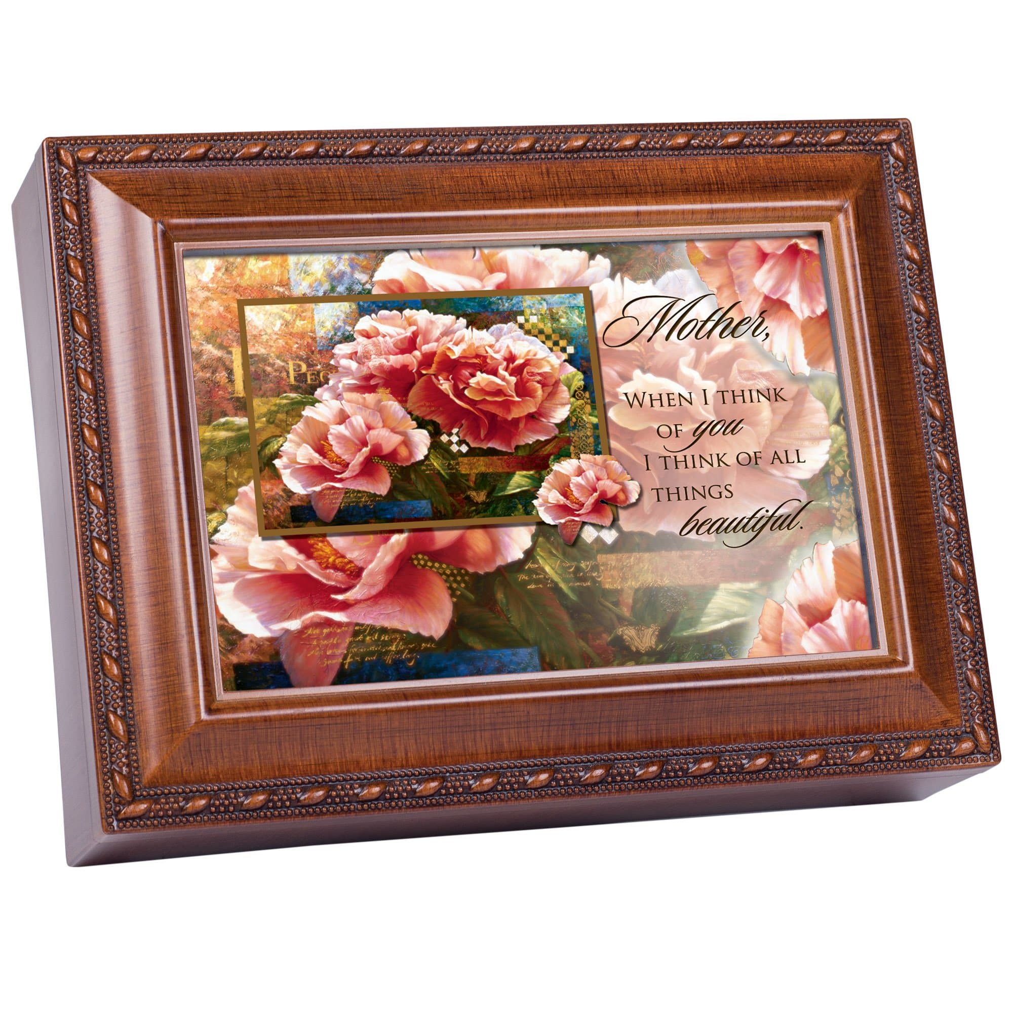 Cottage Garden Mother Tranquility Music Box- Song: You Light Up My Life