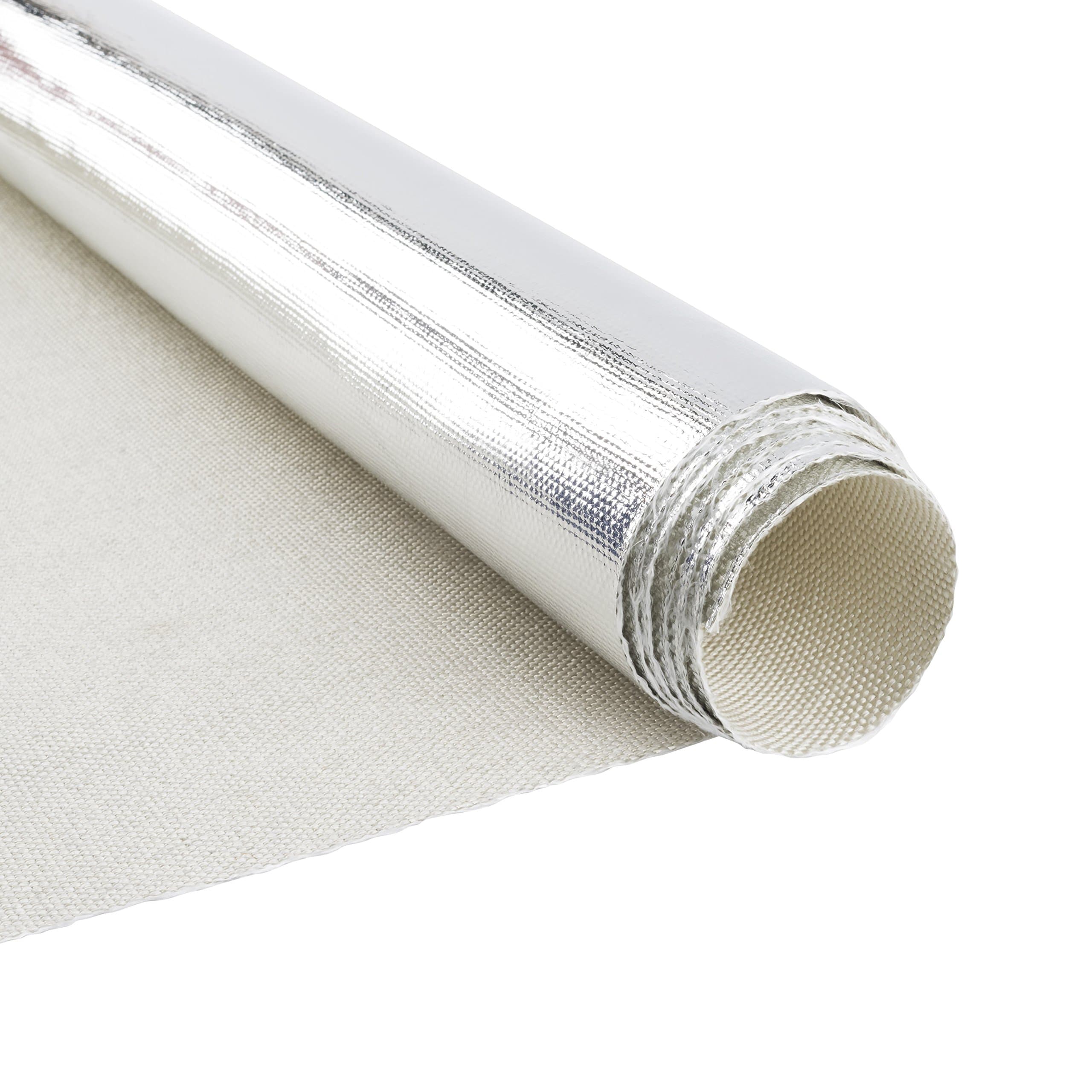 Newtex Z-Flex A-601 Aluminum 2-Yards with Fiberglass Backing, Thermal Heat Shield Protection, Radiant Heat Barrier, Non-Adhesive, Made in USA