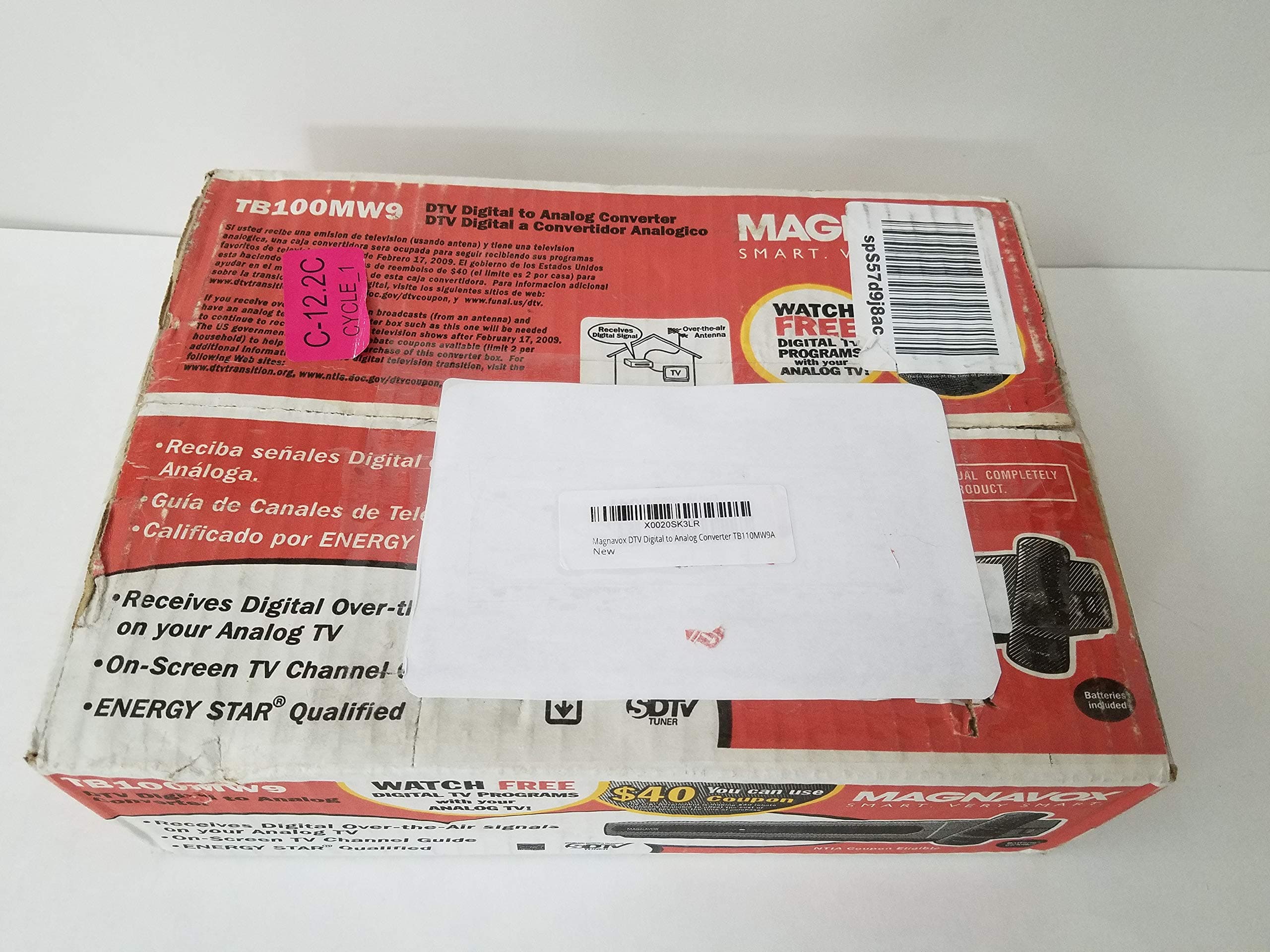 Magnavox DTV Digital to Analog Converter TB110MW9A