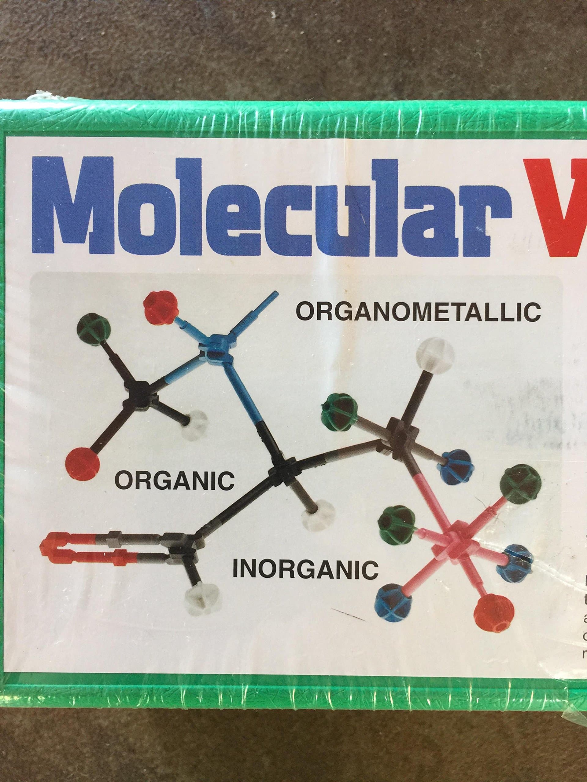 Molecular Visions Model Kit: Educational Science Kit for Students, Teens, Unisex Children, Unisex Adults - Spatial Reasoning, Logical Thinking, Patterning