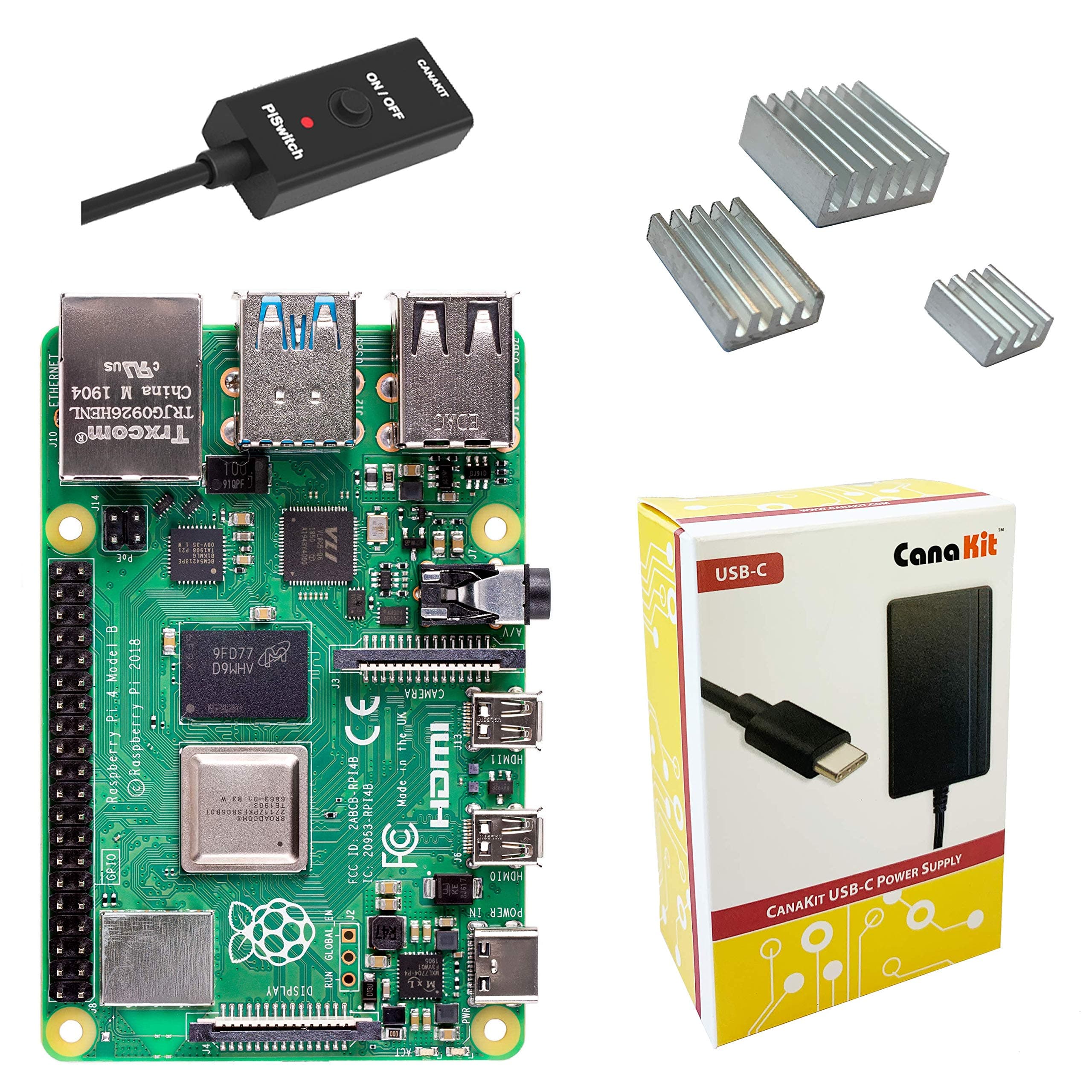 CanaKit Raspberry Pi 4 Basic Kit (2GB RAM)