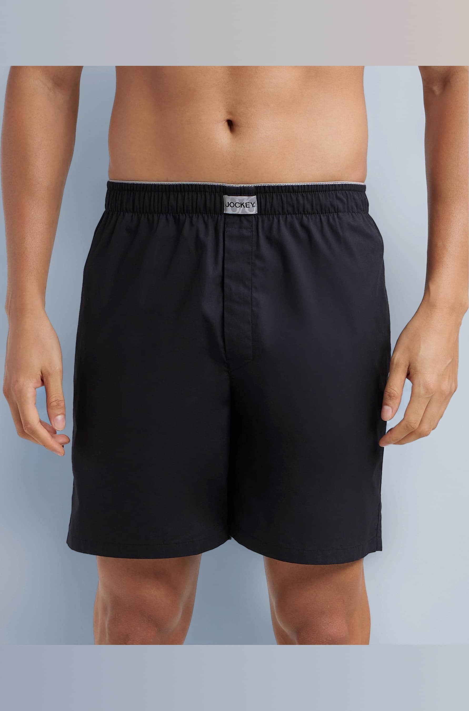 MC10 Men's Super Combed Mercerized Cotton Woven Fabric Boxer Shorts