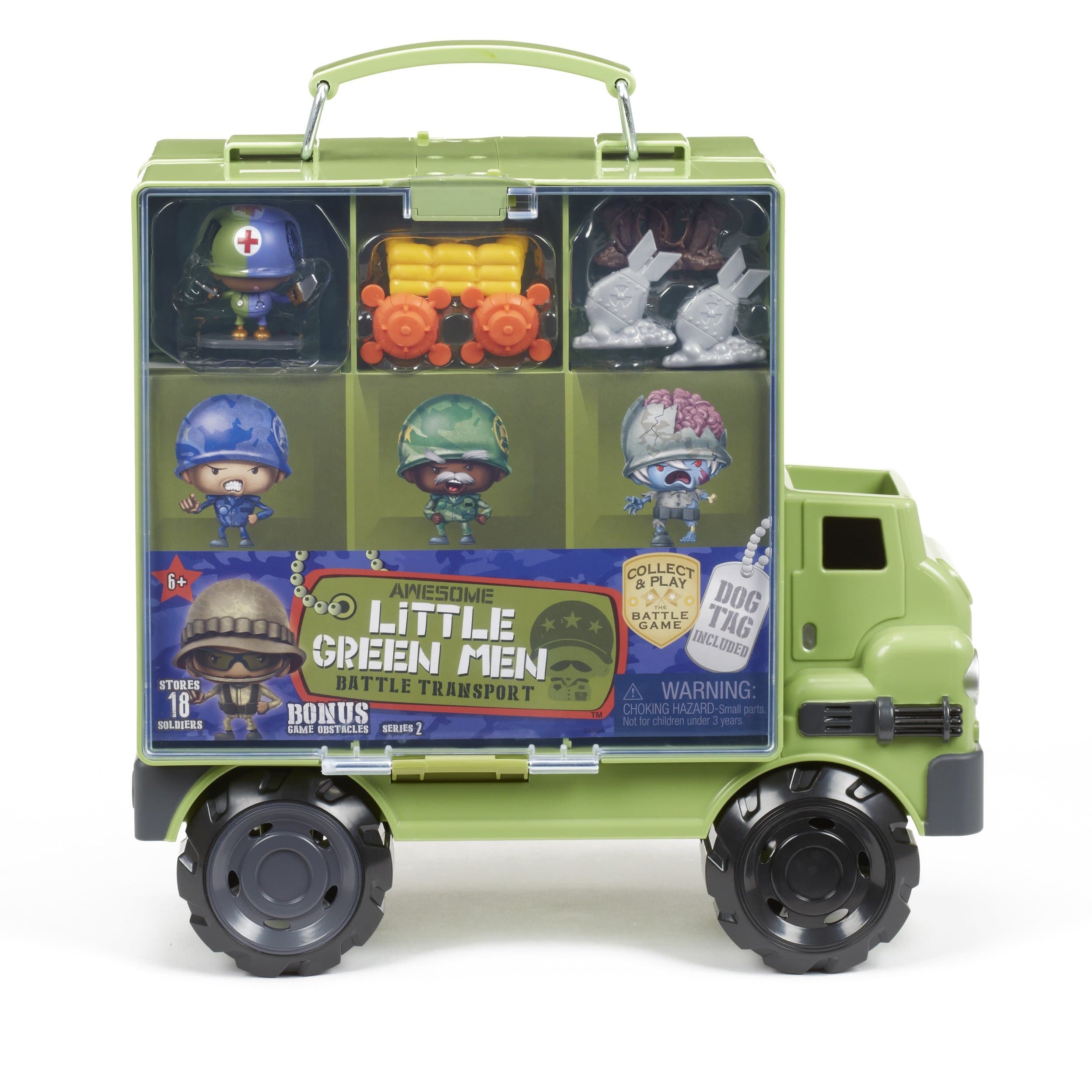 Awesome Little Green Men Battle Transport Action Figure